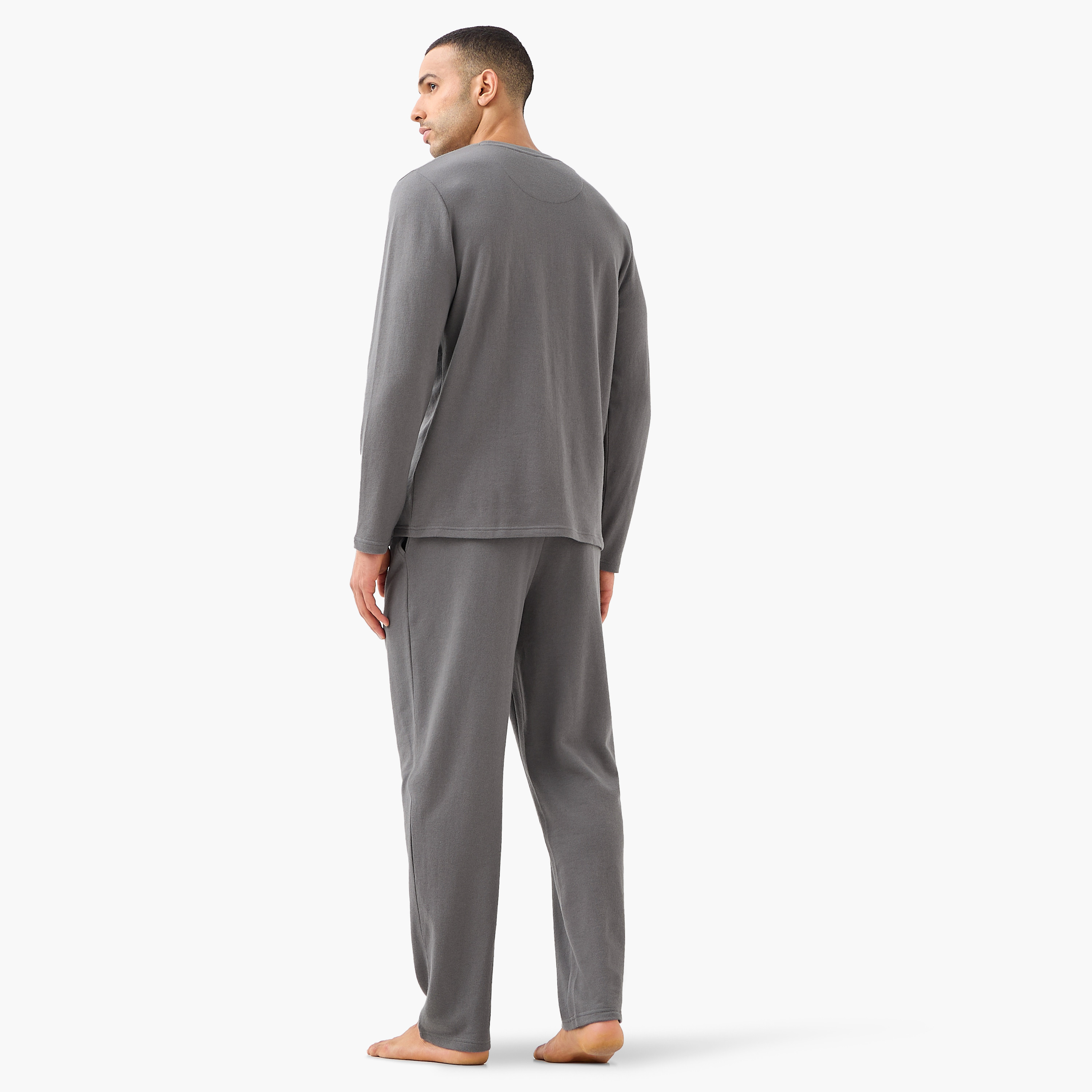 Drawstring Closure Pyjama Set-men-clothing-nightwear-sets-image-4