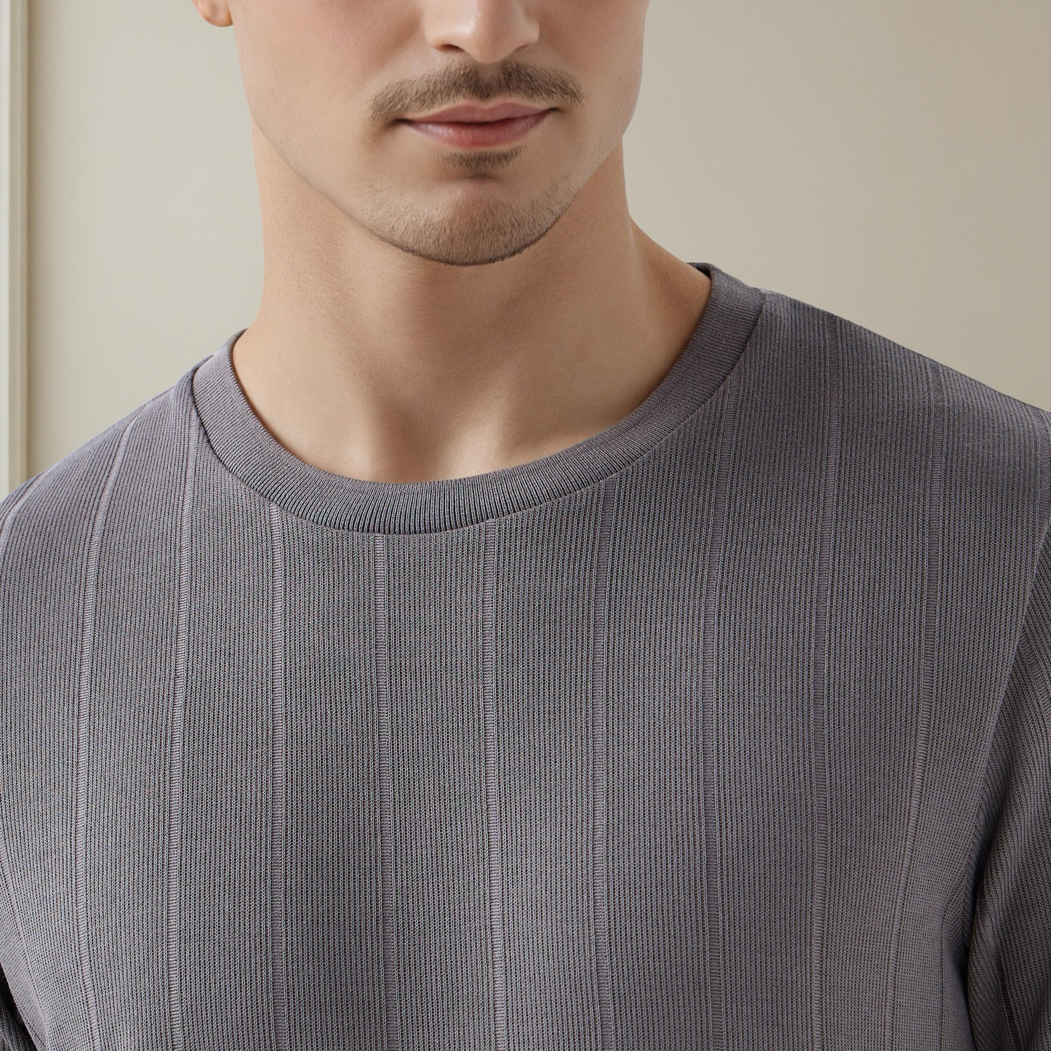 Men Cotton Textured Nightwear Set-men-clothing-nightwear-sets-image-4