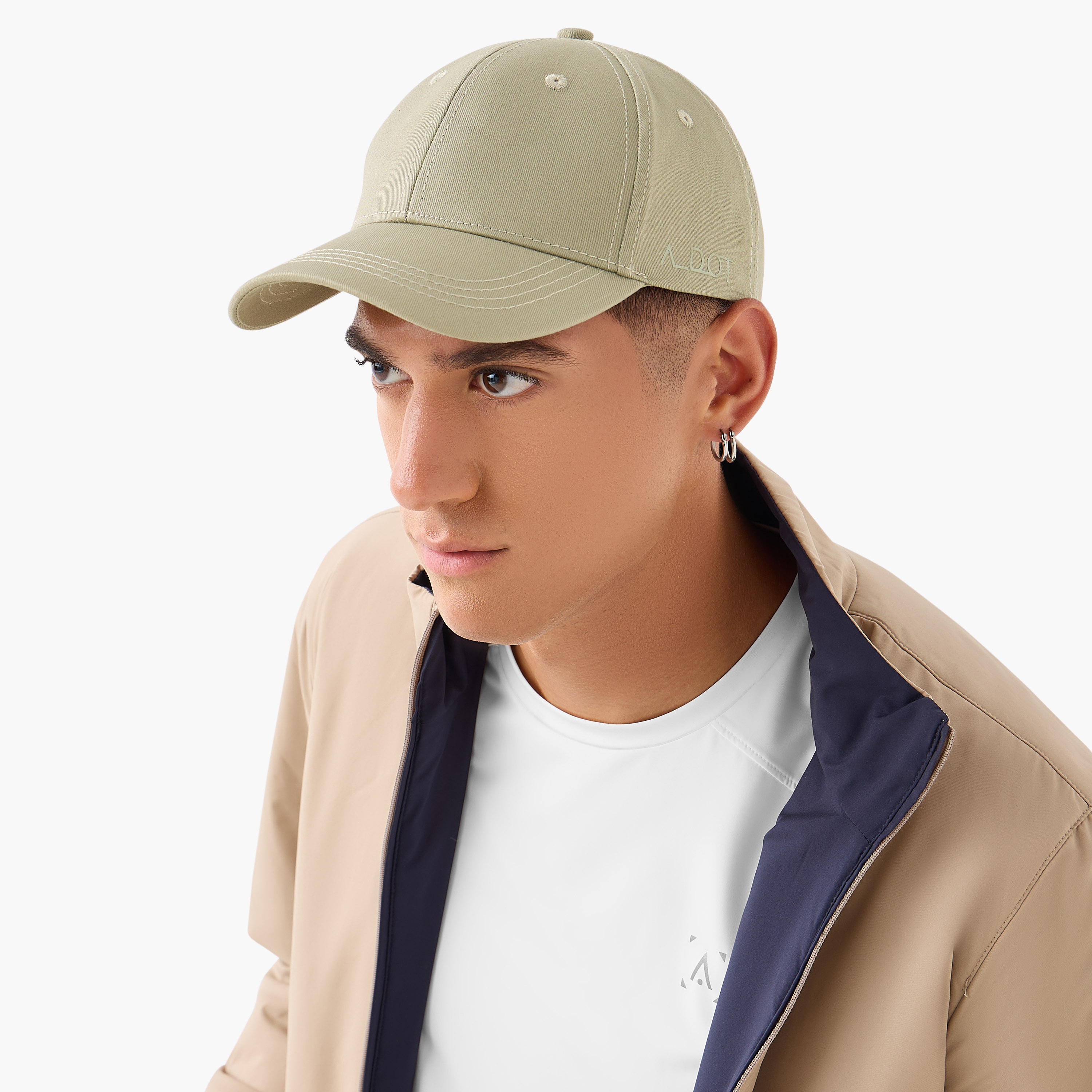 كاب بيسبول بحزام بإبزيم إغلاق للرجال-men-caps-image-2