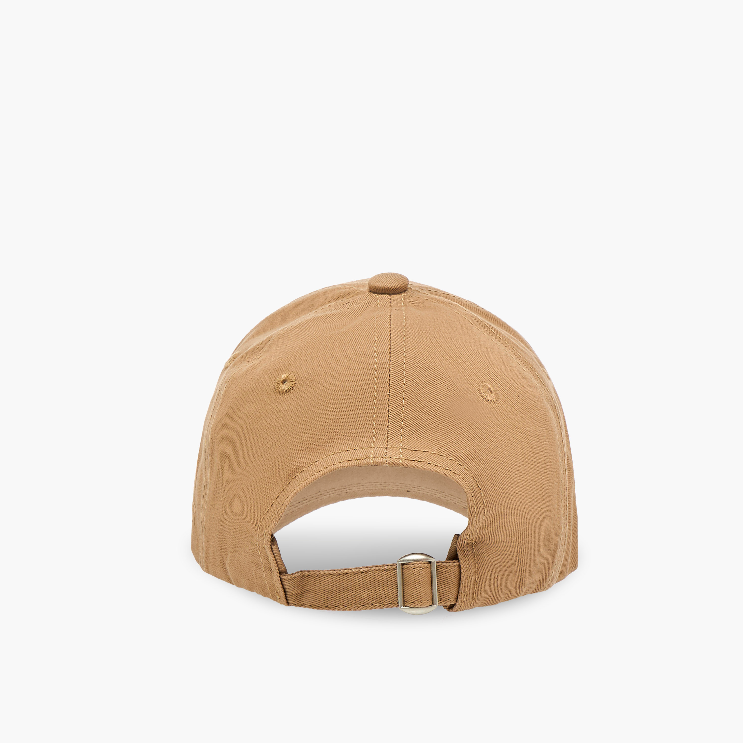 Men Baseball Cap with Buckled Strap Closure-men-caps-image-5