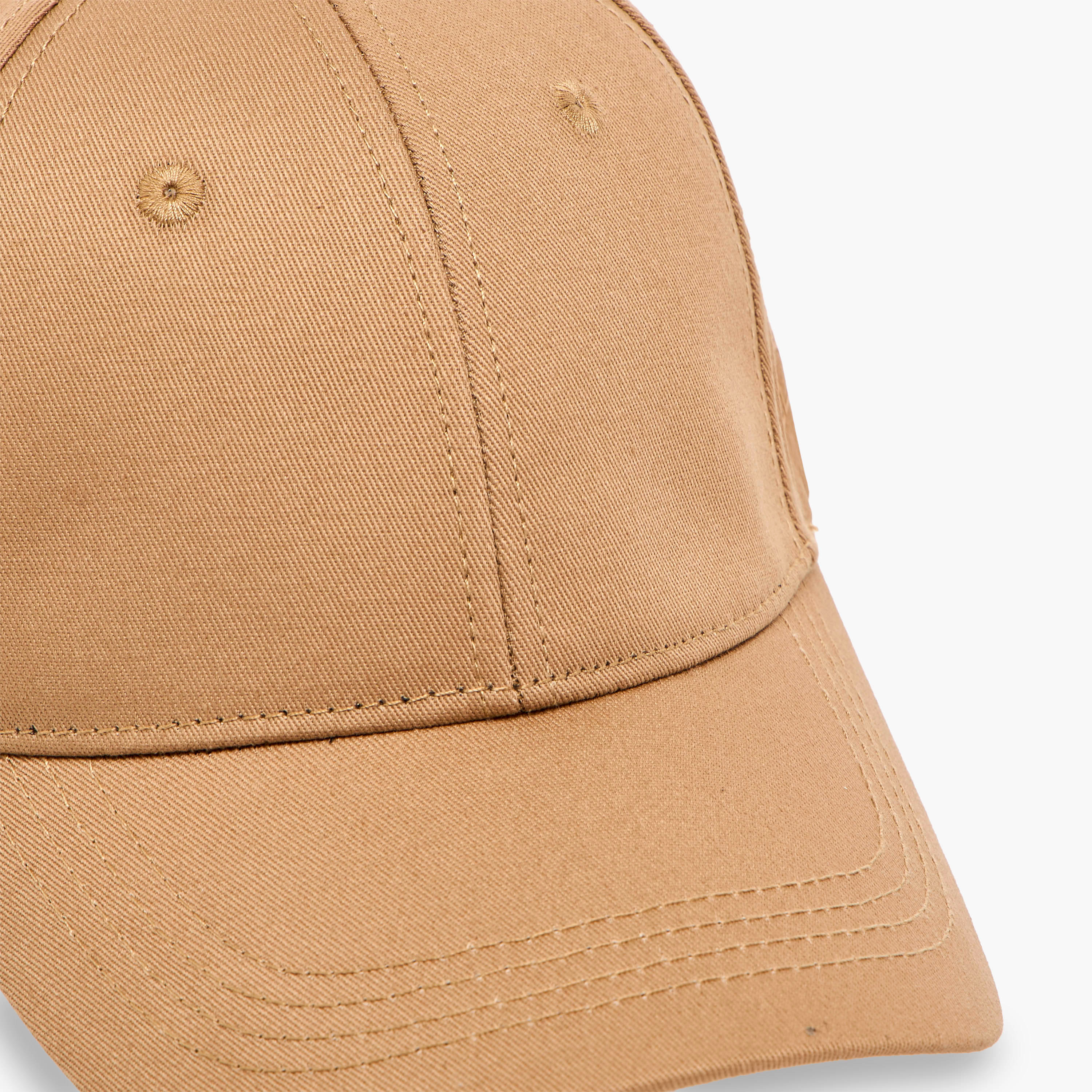 Men Baseball Cap with Buckled Strap Closure-men-caps-image-6