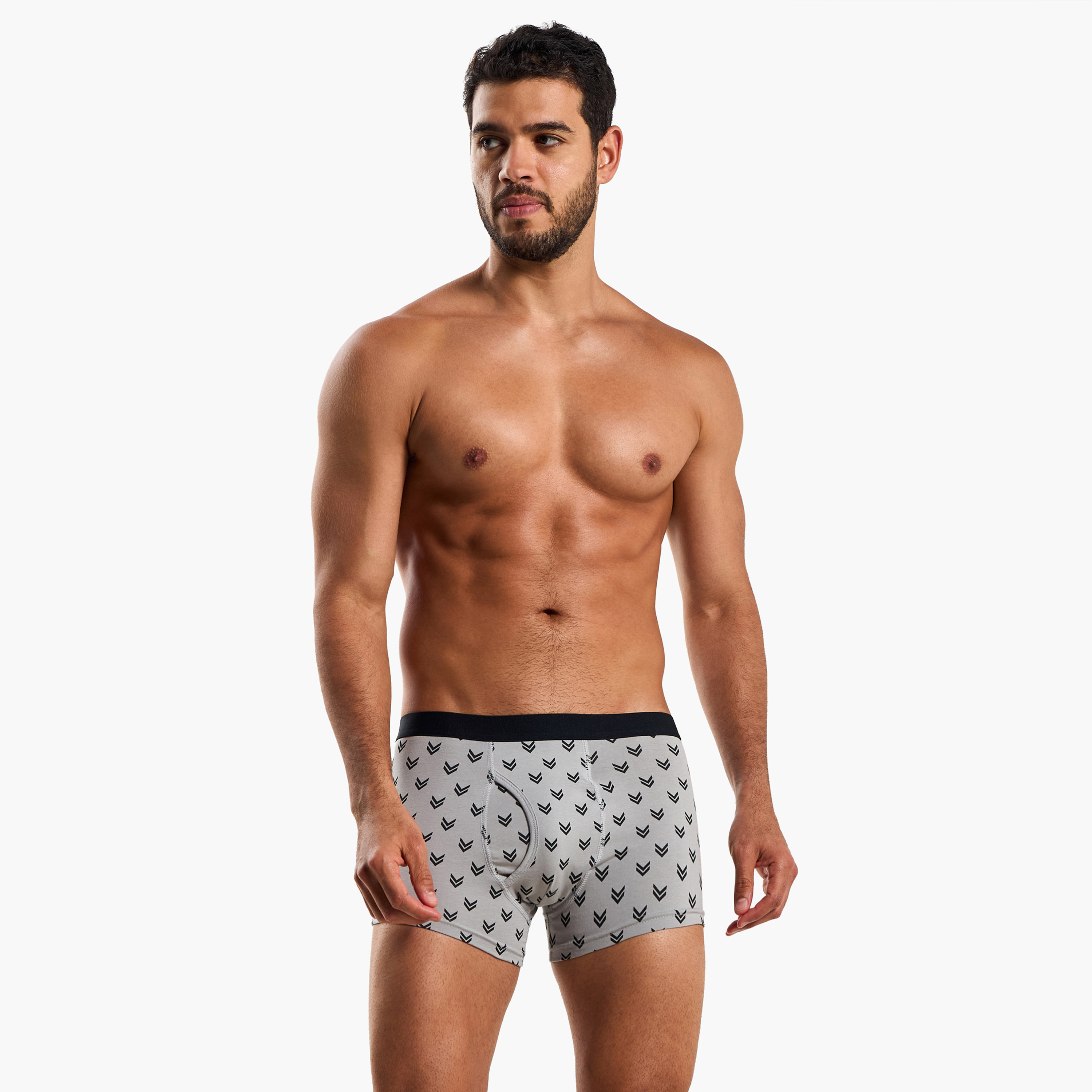 Men Printed Hipster Trunks - Set of 3-men-clothing-innerwear-underwear-image-3