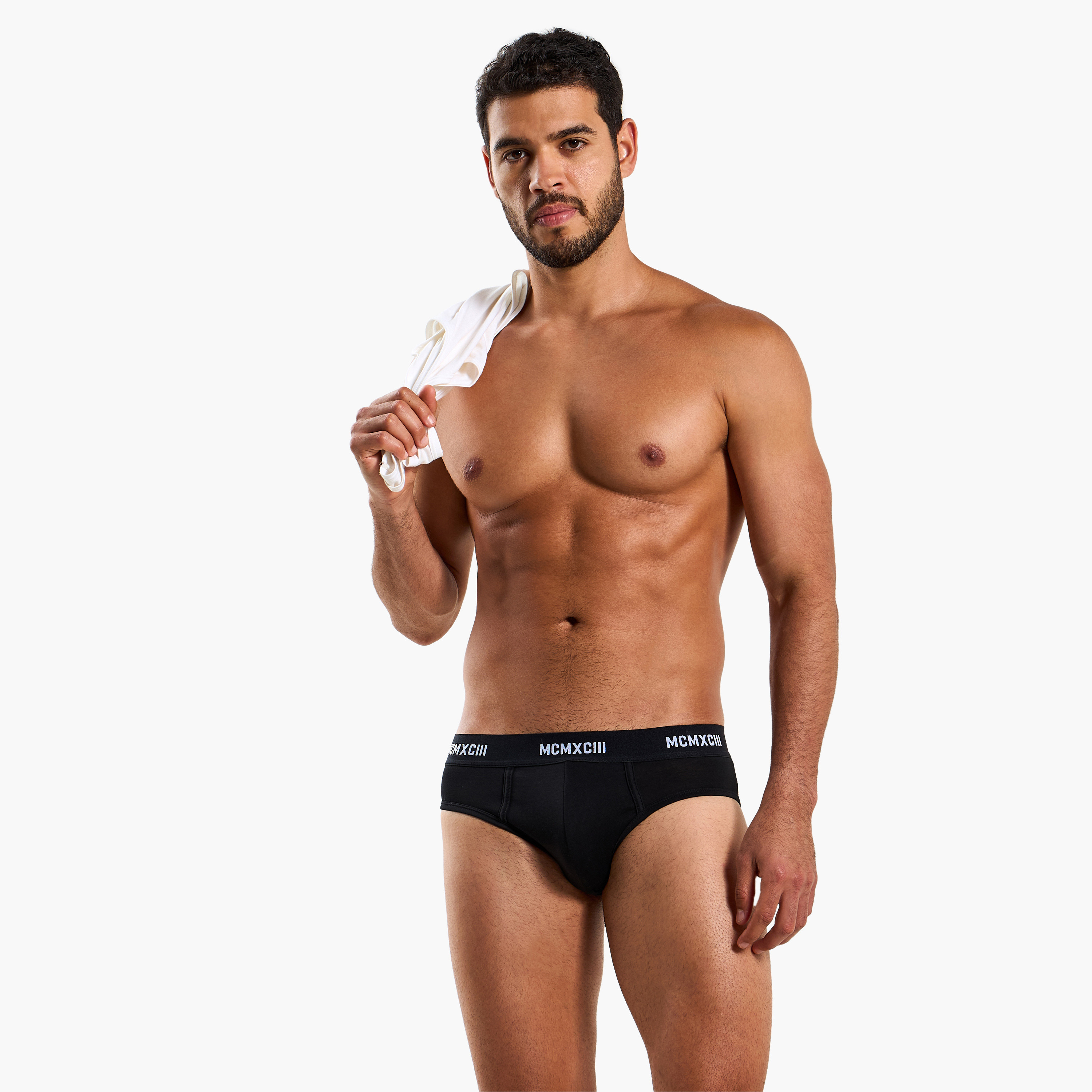 Men Printed Waistband Cotton Briefs - Pack of 3-men-clothing-innerwear-underwear-image-4