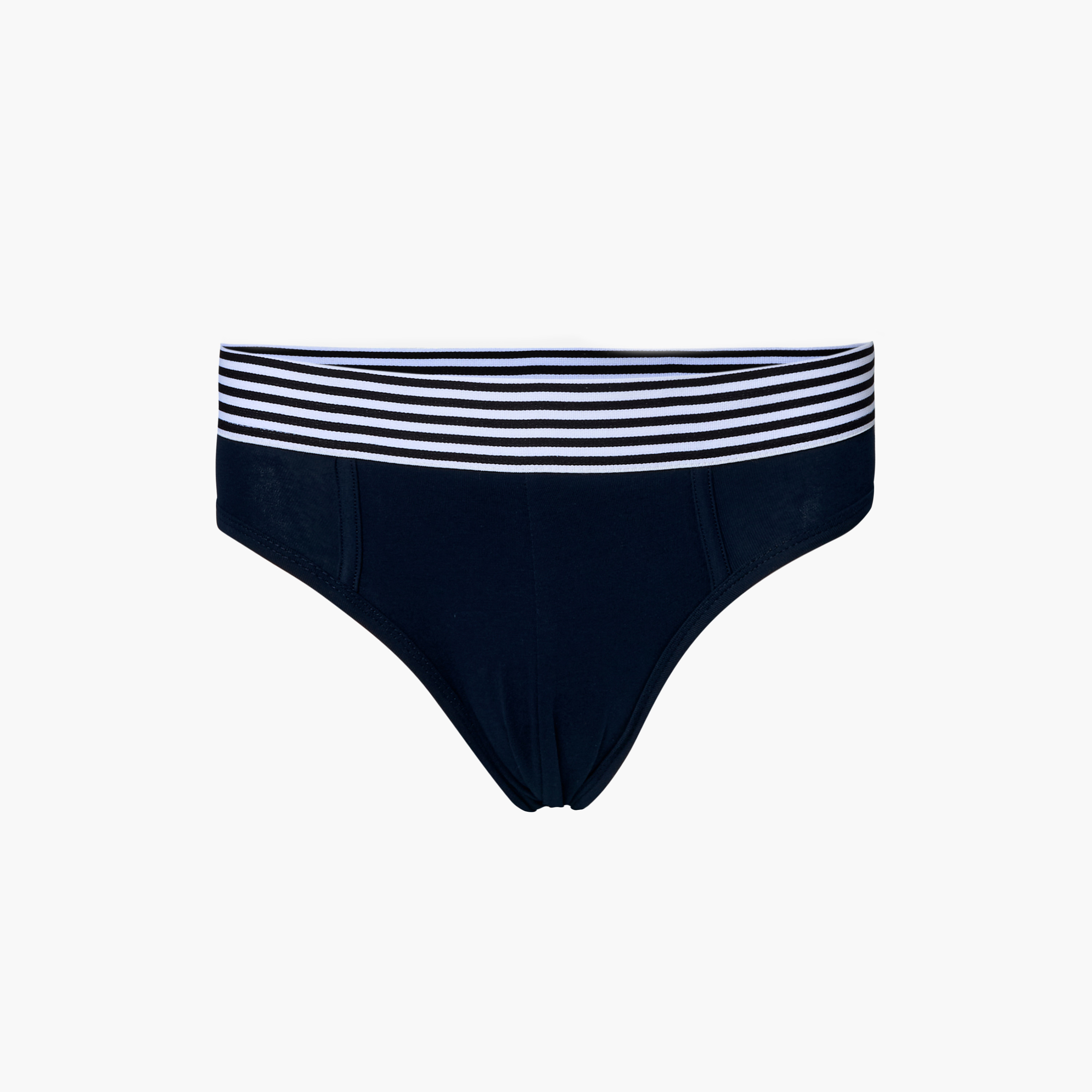 Men Striped Waistband Cotton Briefs - Pack of 3-men-clothing-innerwear-underwear-image-9
