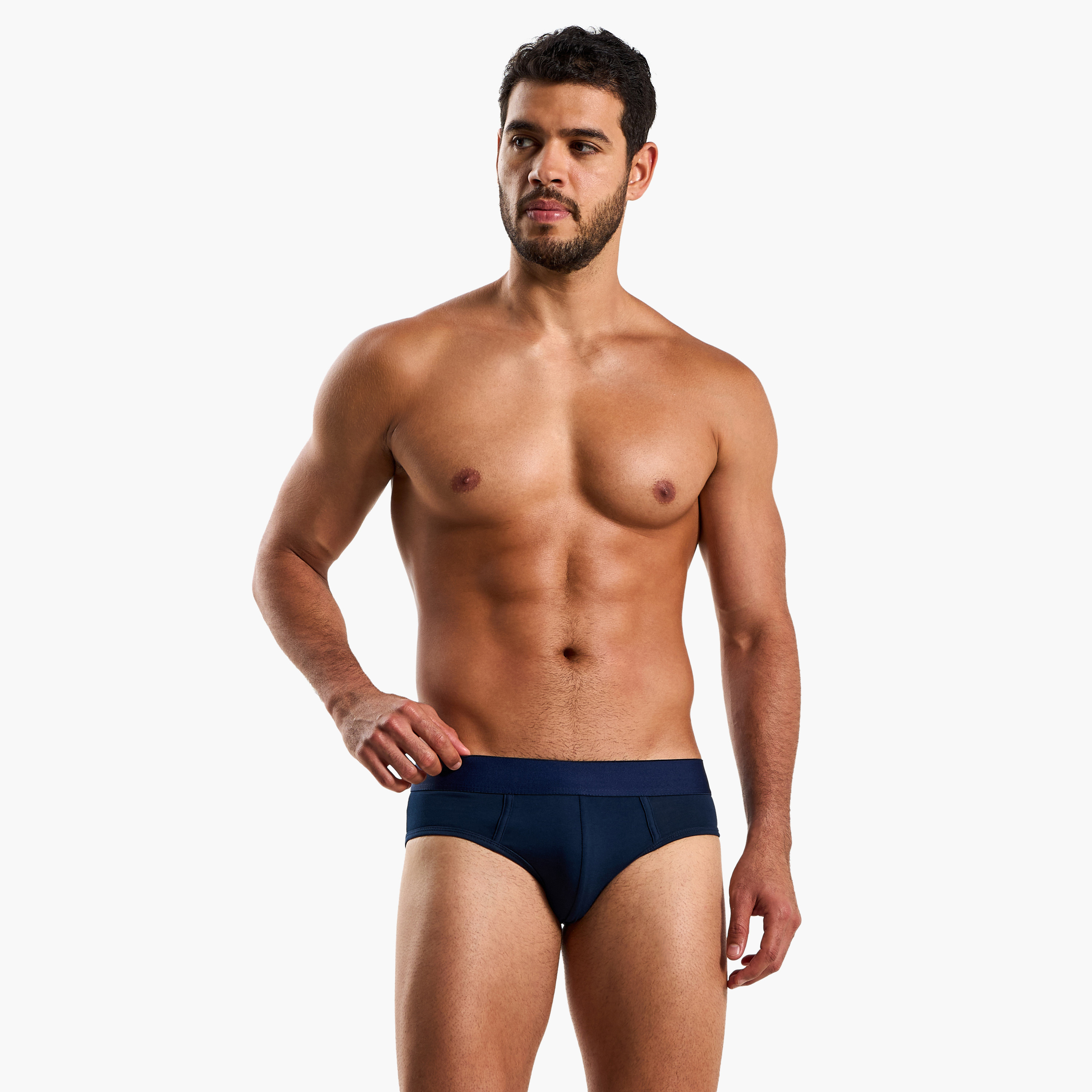 Men Cotton Briefs - Pack of 3-men-clothing-innerwear-underwear-image-2