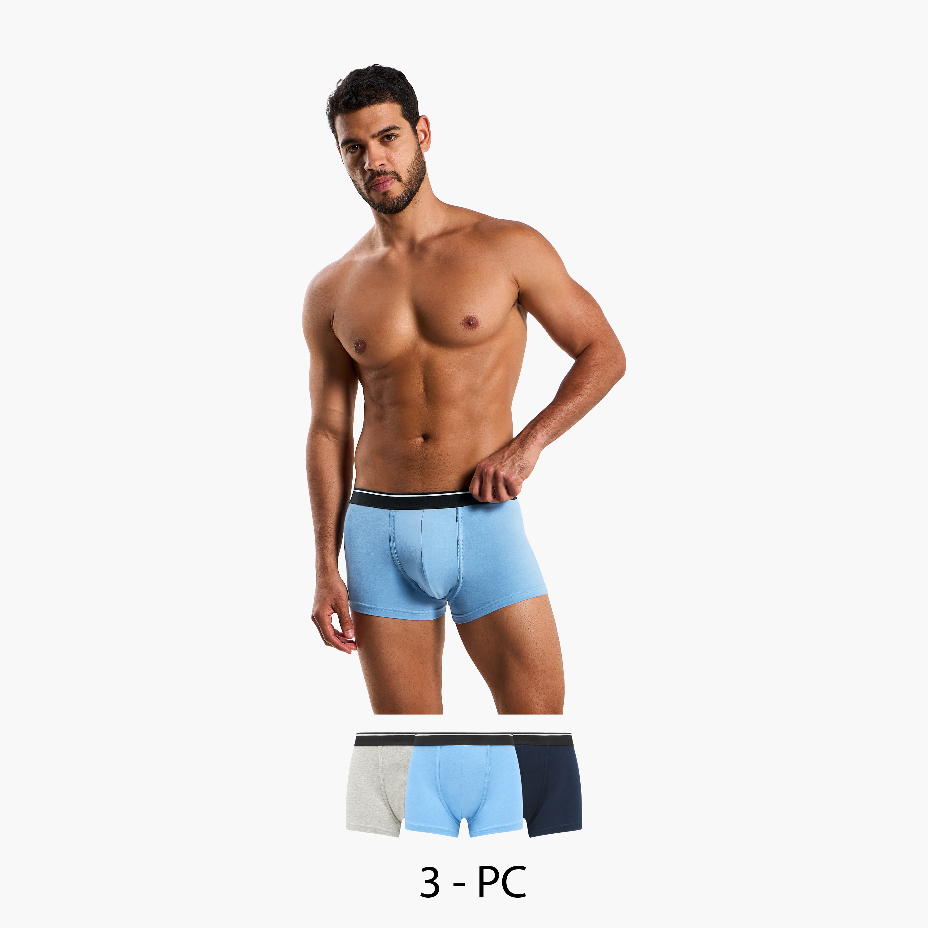 سراويل داخلية متنوعة للرجال - طقم 3 قطع-men-clothing-innerwear-underwear-image-1