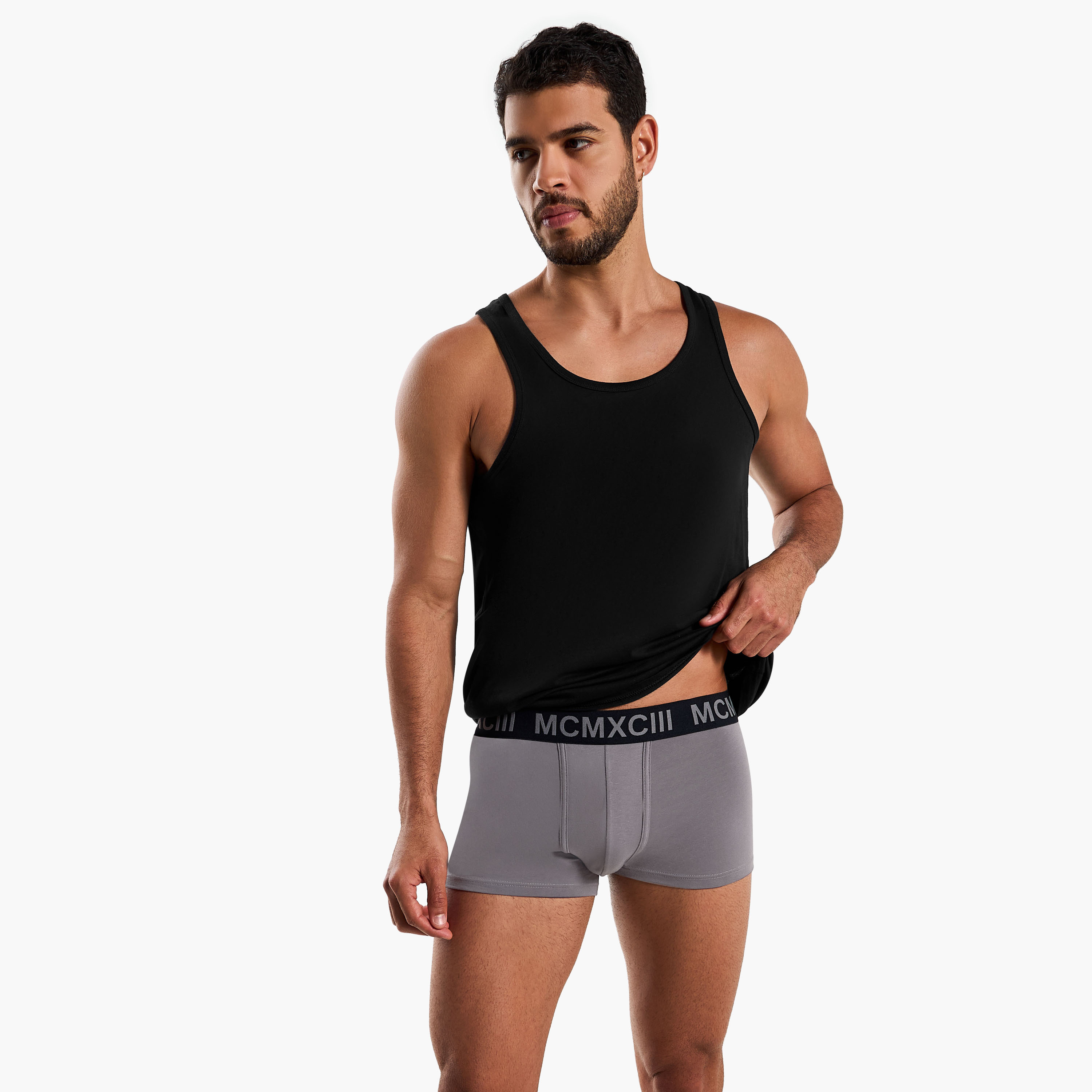 Men Printed Waistband Hipster Trunks - Pack of 3-men-clothing-innerwear-underwear-image-5