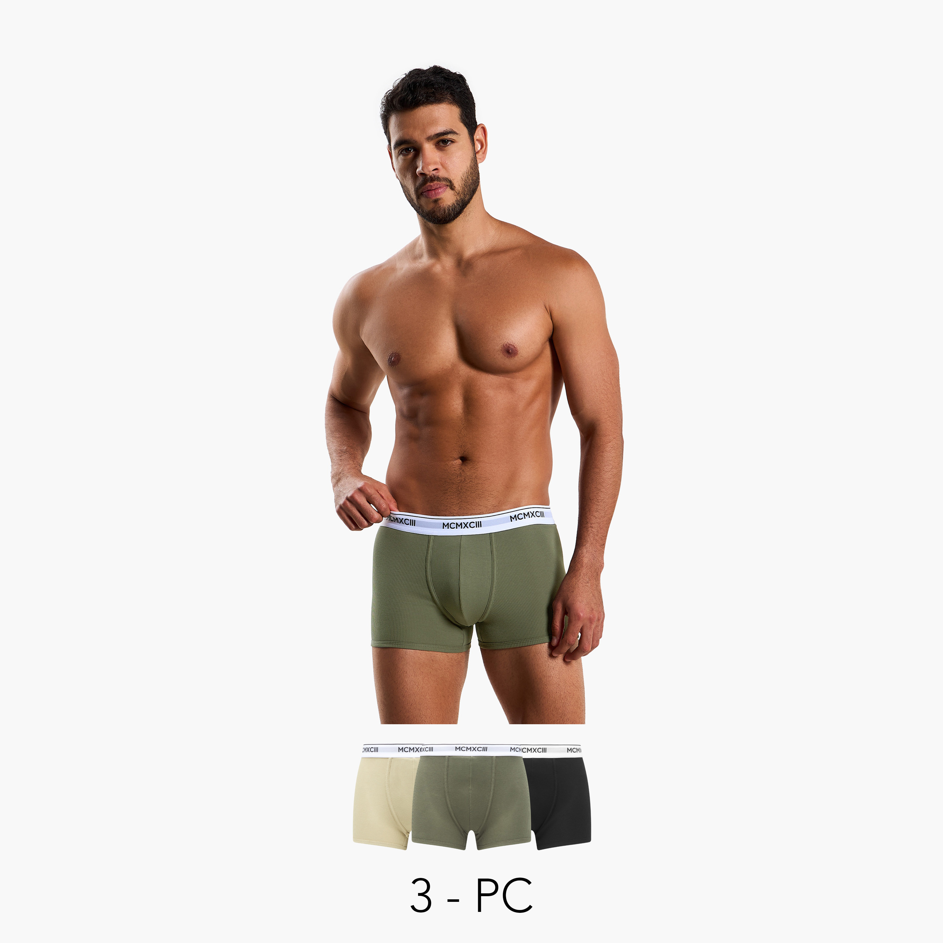 سراويل داخلية متنوعة للرجال - طقم 3 قطع-men-clothing-innerwear-underwear-image-1