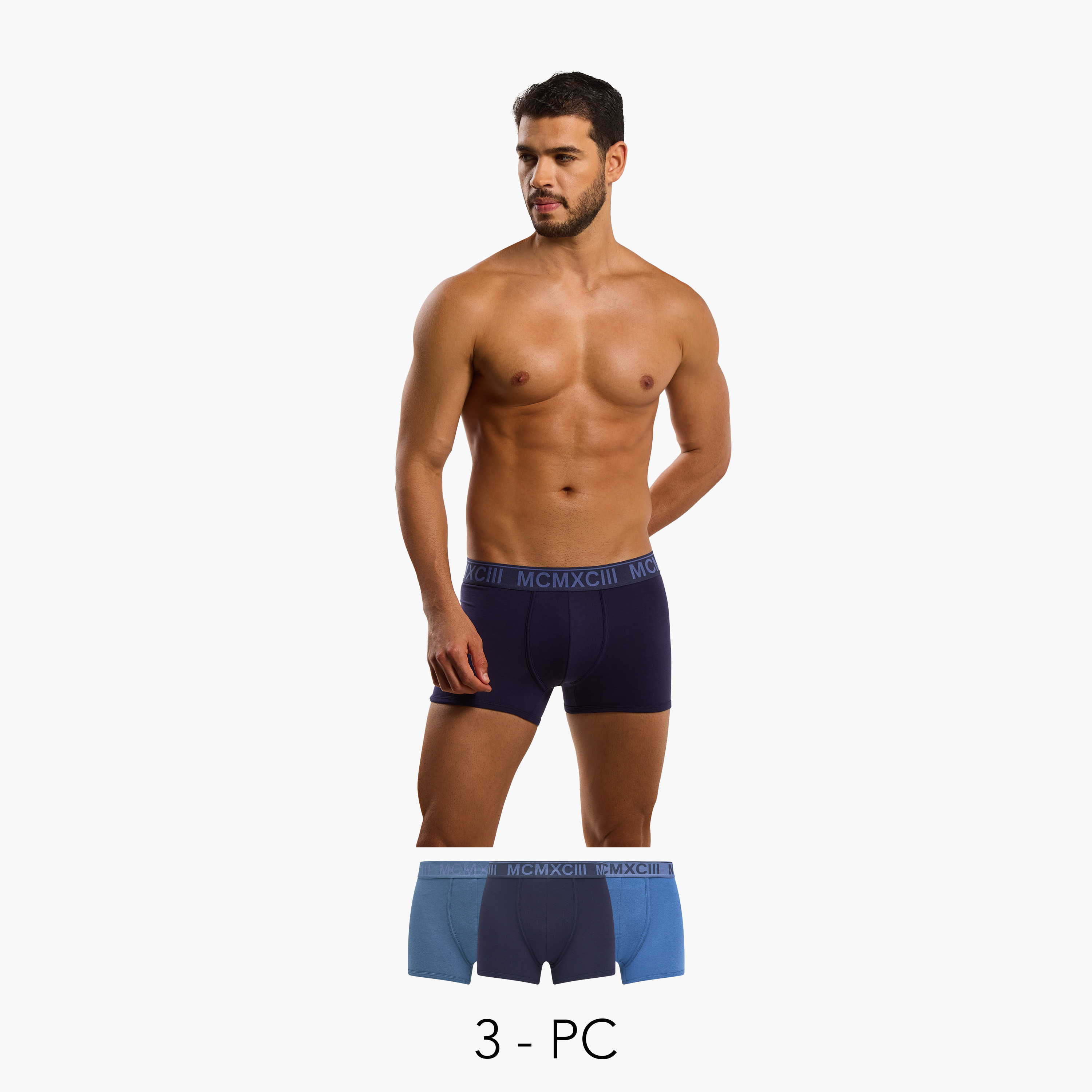 سراويل داخلية بوكسر للرجال- عبوة 3 قطع-men-clothing-innerwear-underwear-image-1