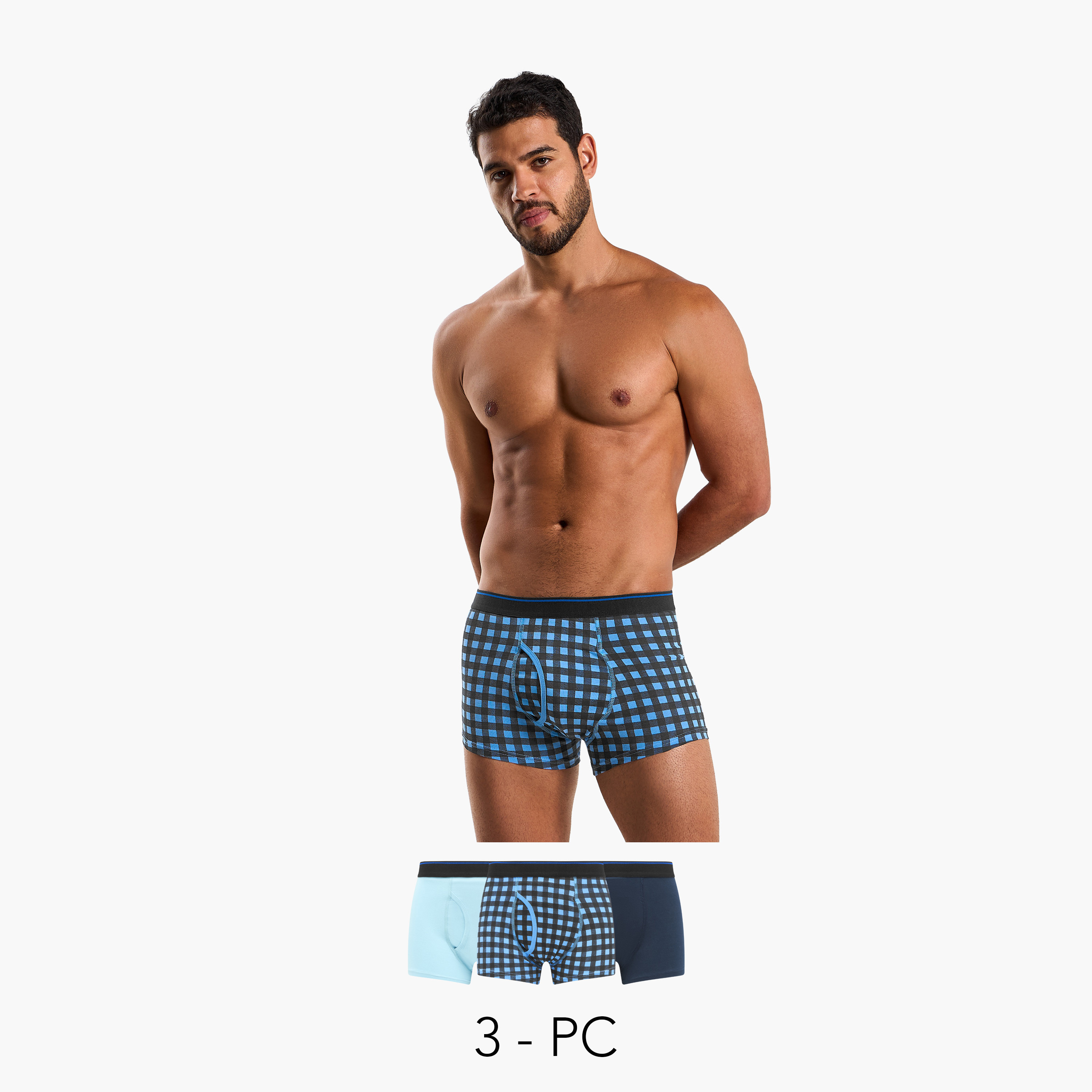 Men Assorted Briefs - Pack of 3-men-clothing-innerwear-underwear-image-1