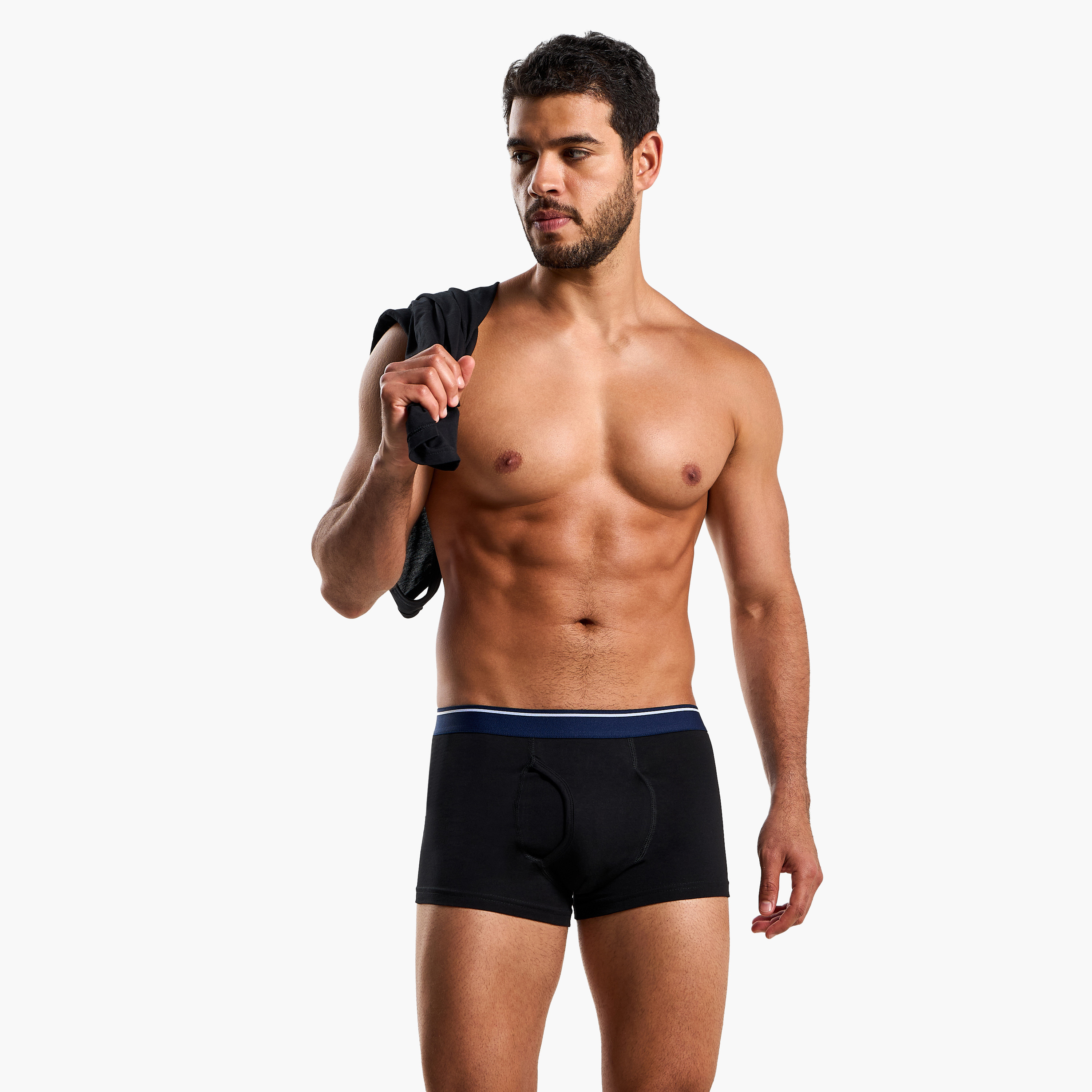 Men Assorted Trunks - Pack of 3-men-clothing-innerwear-underwear-image-4