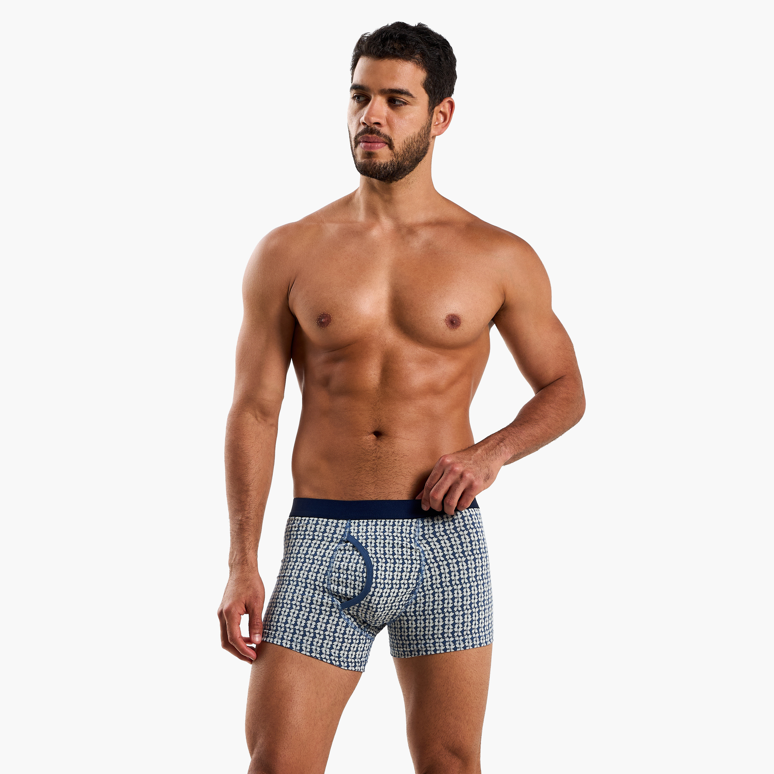 Men Assorted Trunks - Pack of 3-men-clothing-innerwear-underwear-image-3