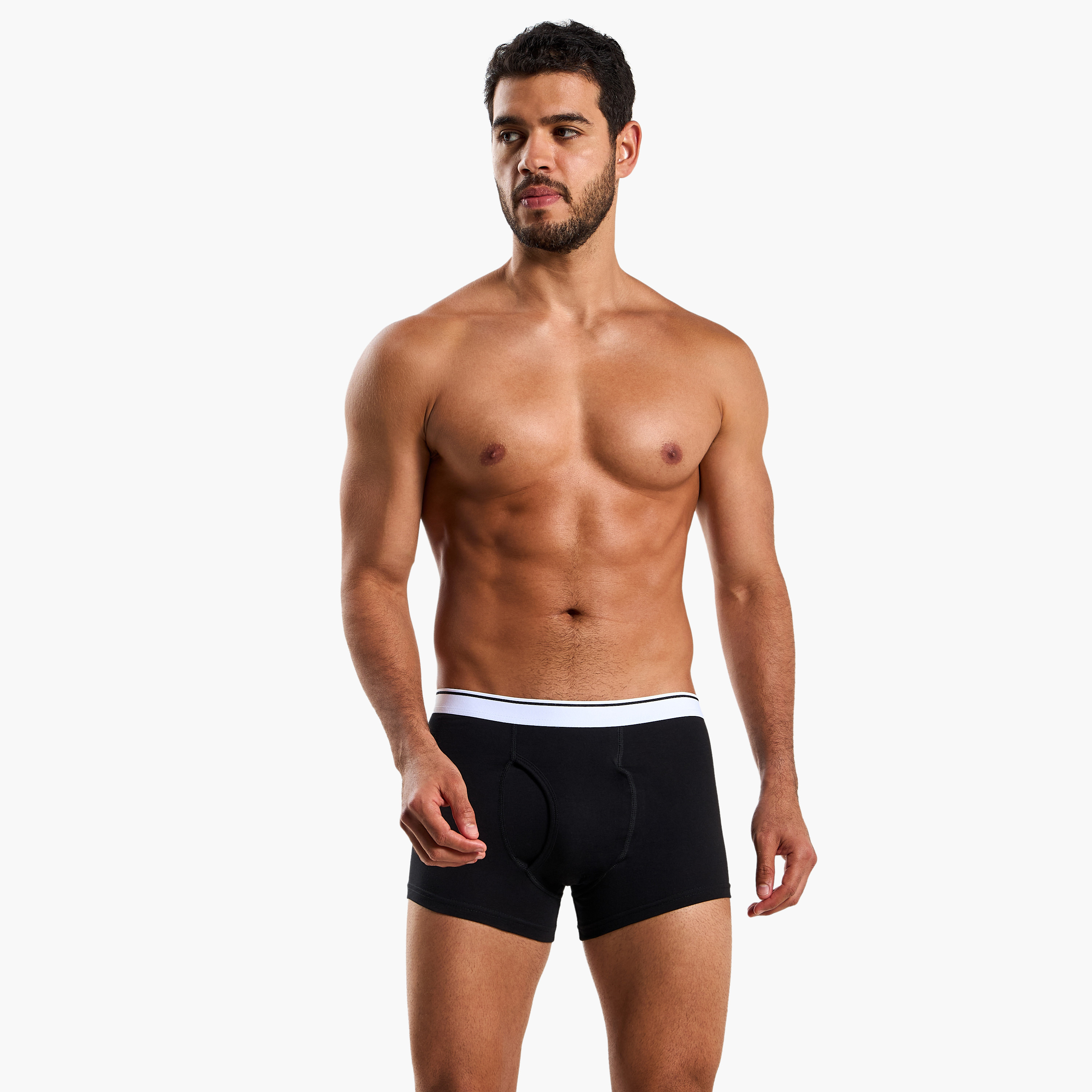 Men Assorted Trunks - Pack of 3-men-clothing-innerwear-underwear-image-2