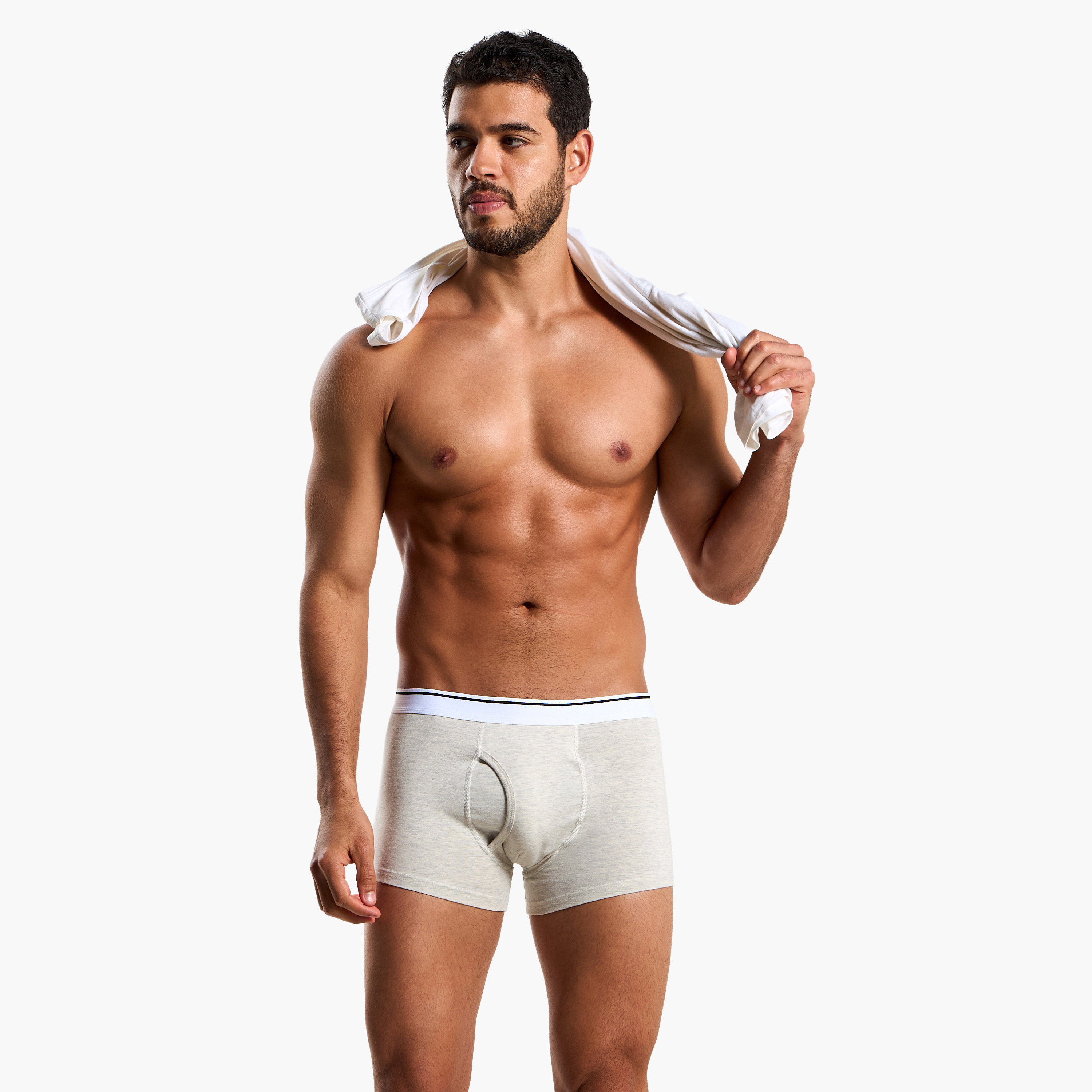 Men Assorted Trunks - Pack of 3-men-clothing-innerwear-underwear-image-4
