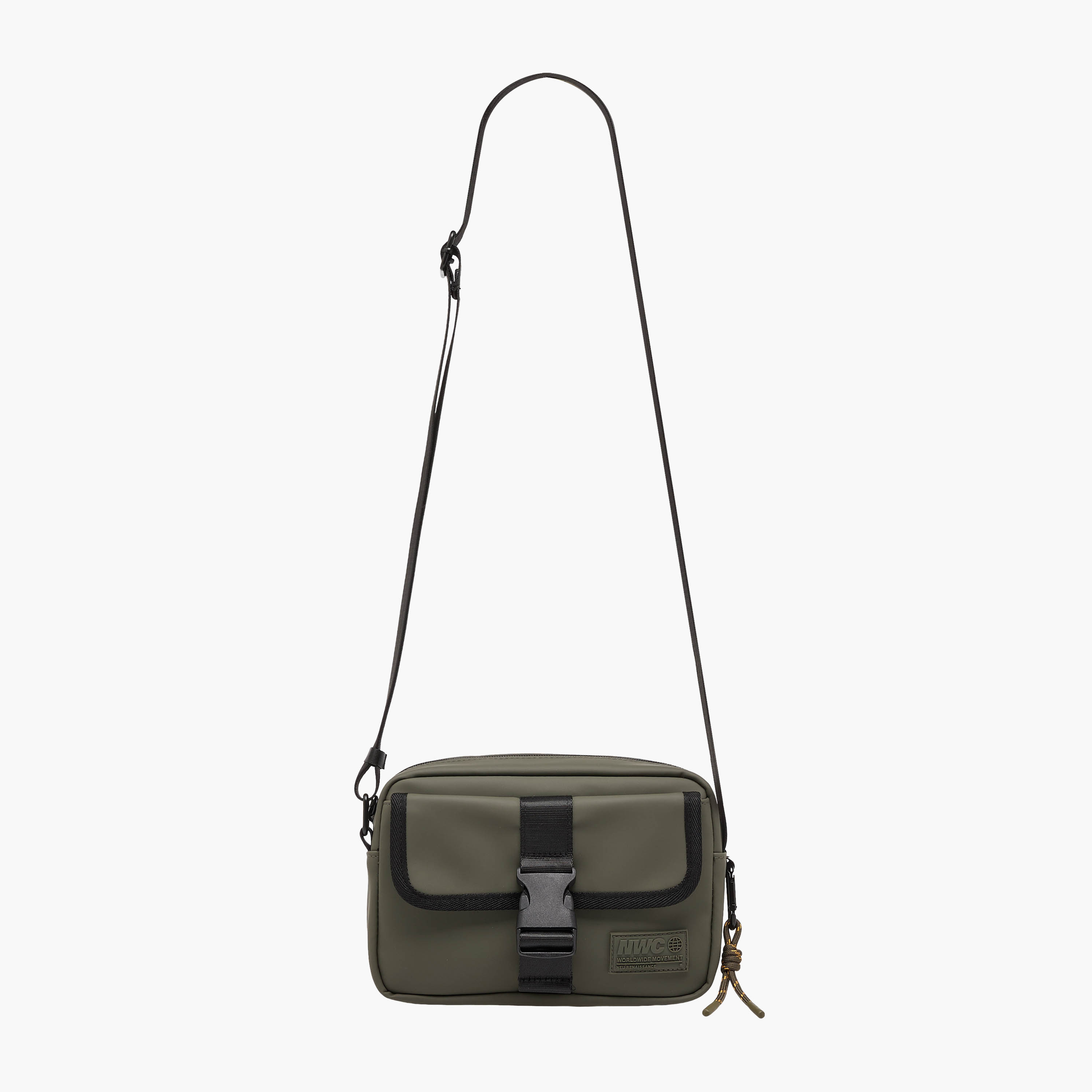 Men Buckle Clasp Crossbody Bag with Adjustable Strap-men-bags-image-2