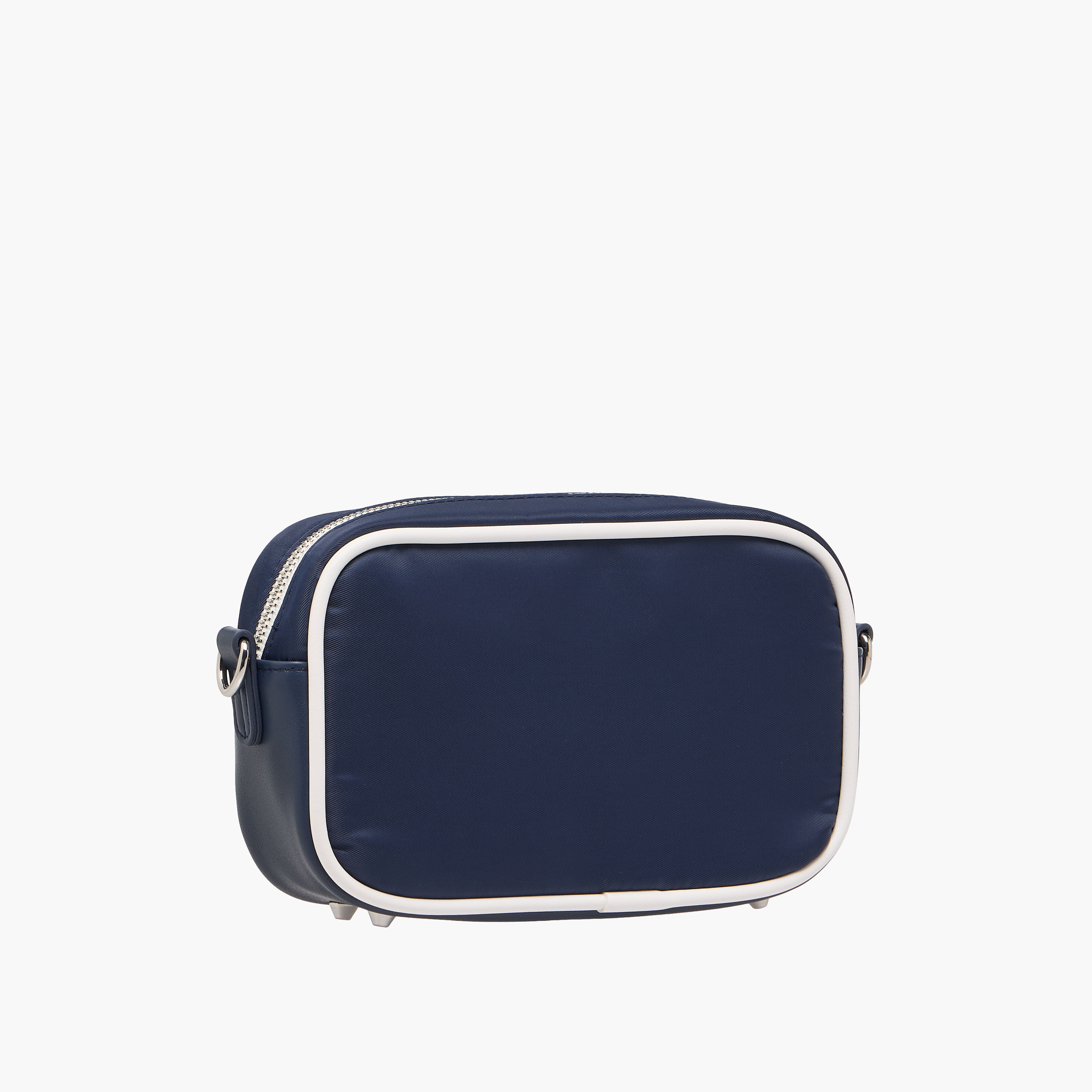 Men Panelled Crossbody Bag with Adjustable Strap-men-bags-image-3