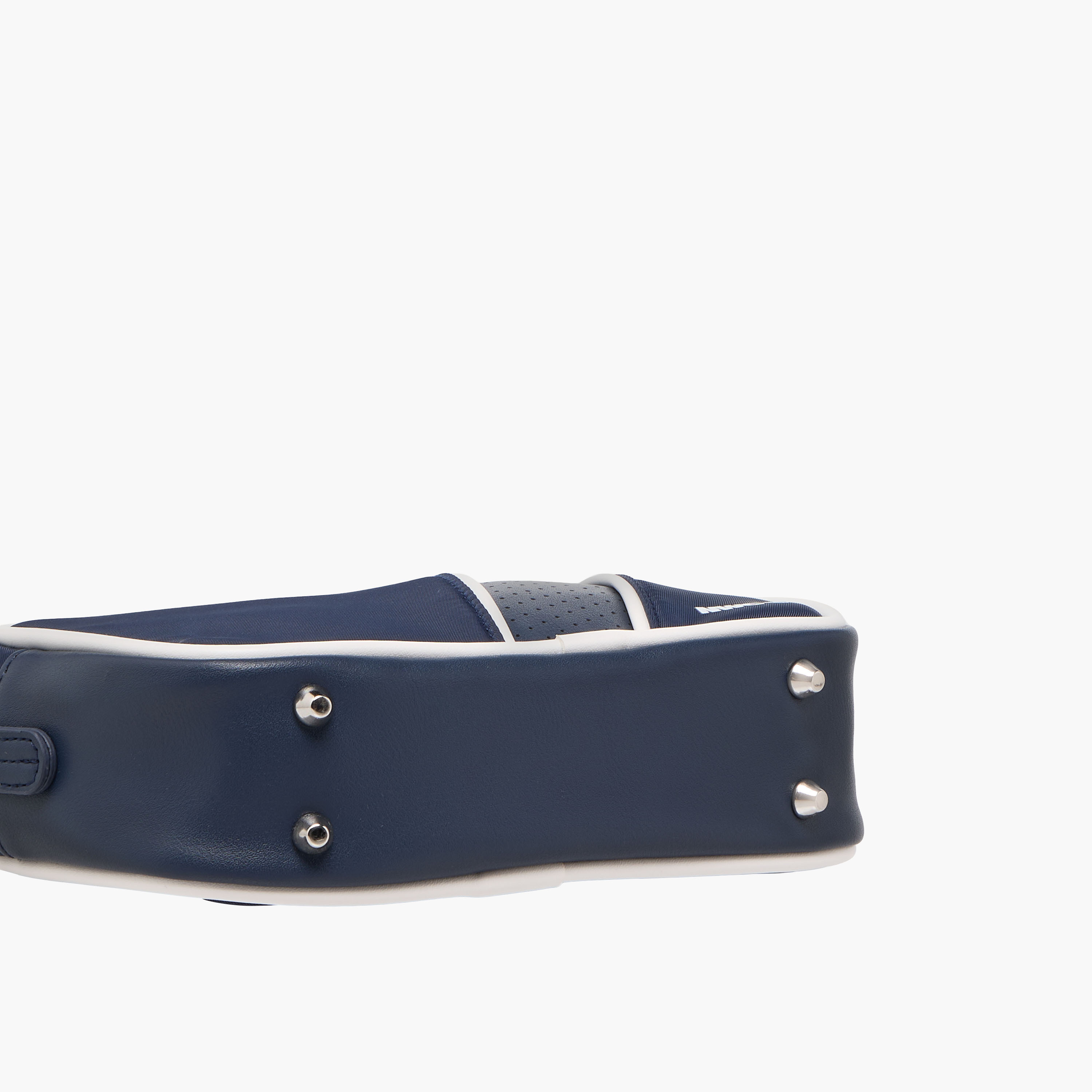 Men Panelled Crossbody Bag with Adjustable Strap-men-bags-image-6