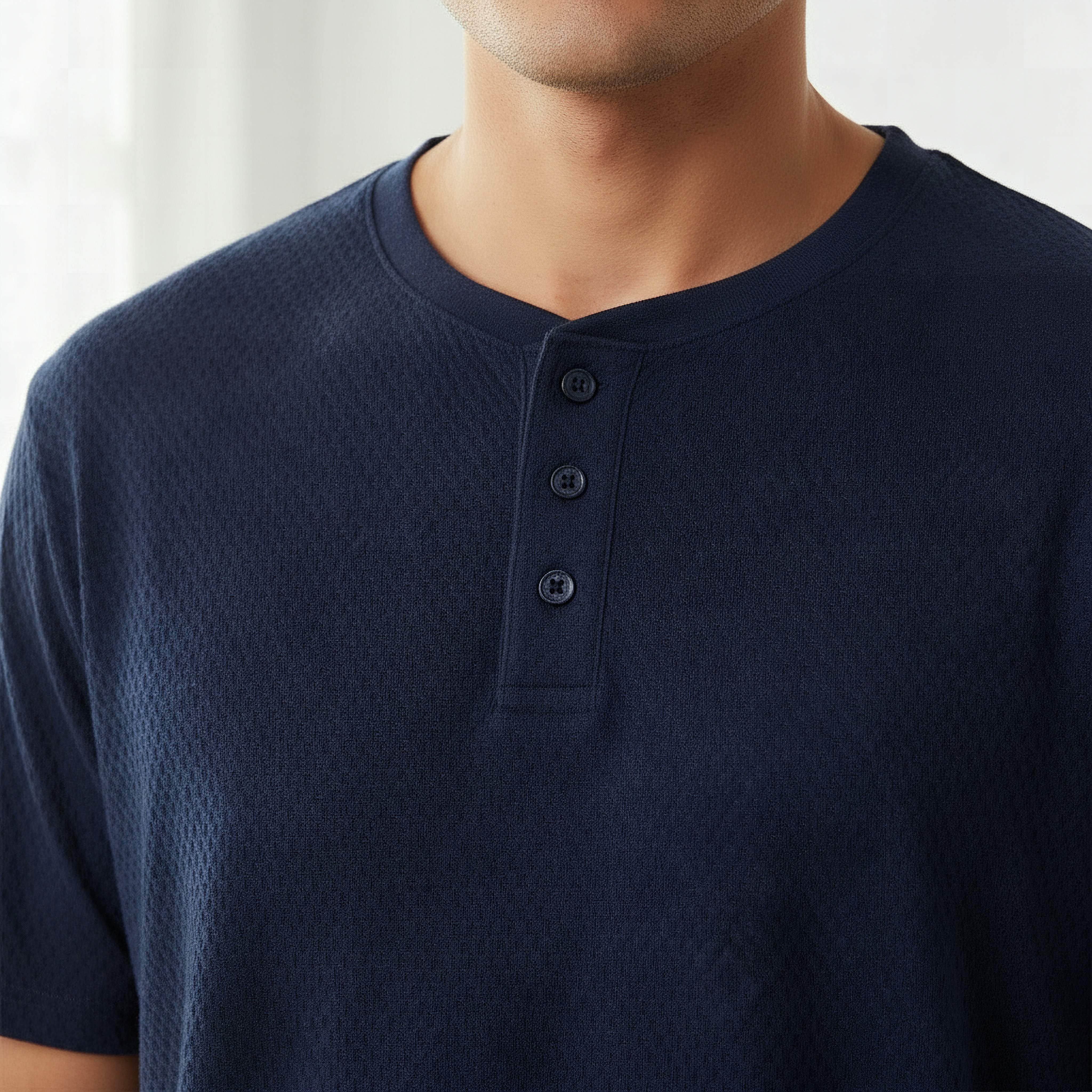 Men Cotton Striped Button Front Nightwear Set-men-clothing-nightwear-sets-image-5
