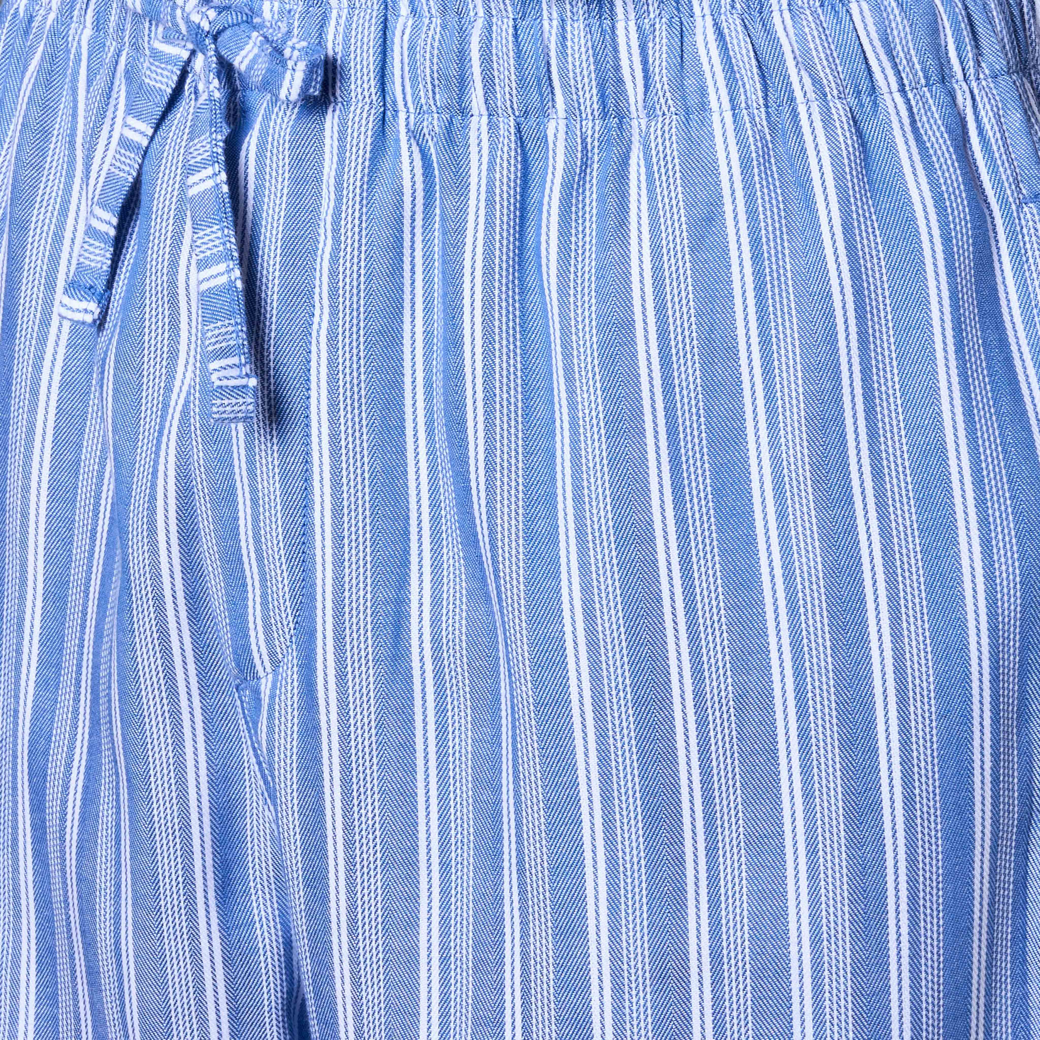 Men Cotton Striped Button Front Nightwear Set-men-clothing-nightwear-sets-image-6