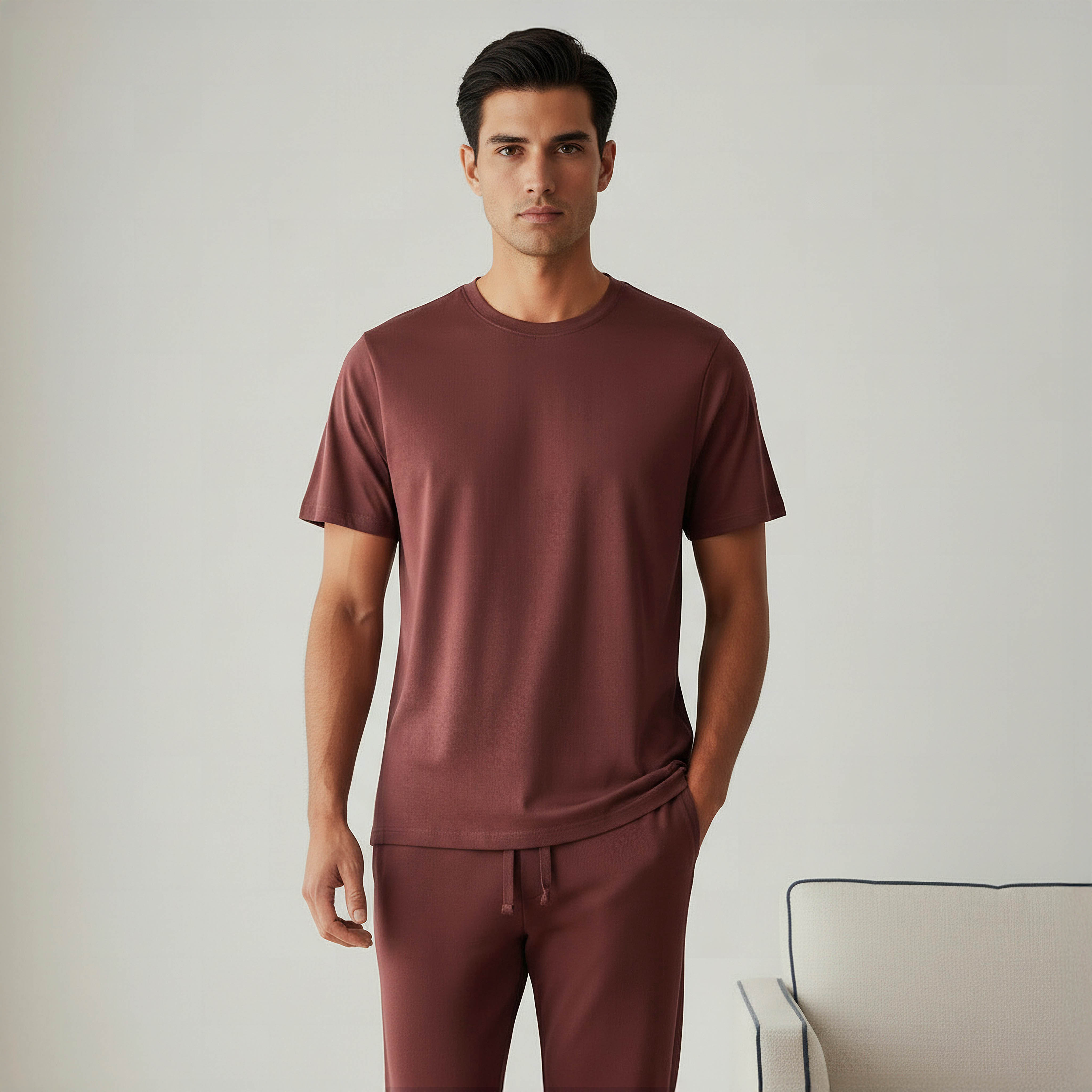 Men Cotton Nightwear Set-men-clothing-nightwear-sets-image-2