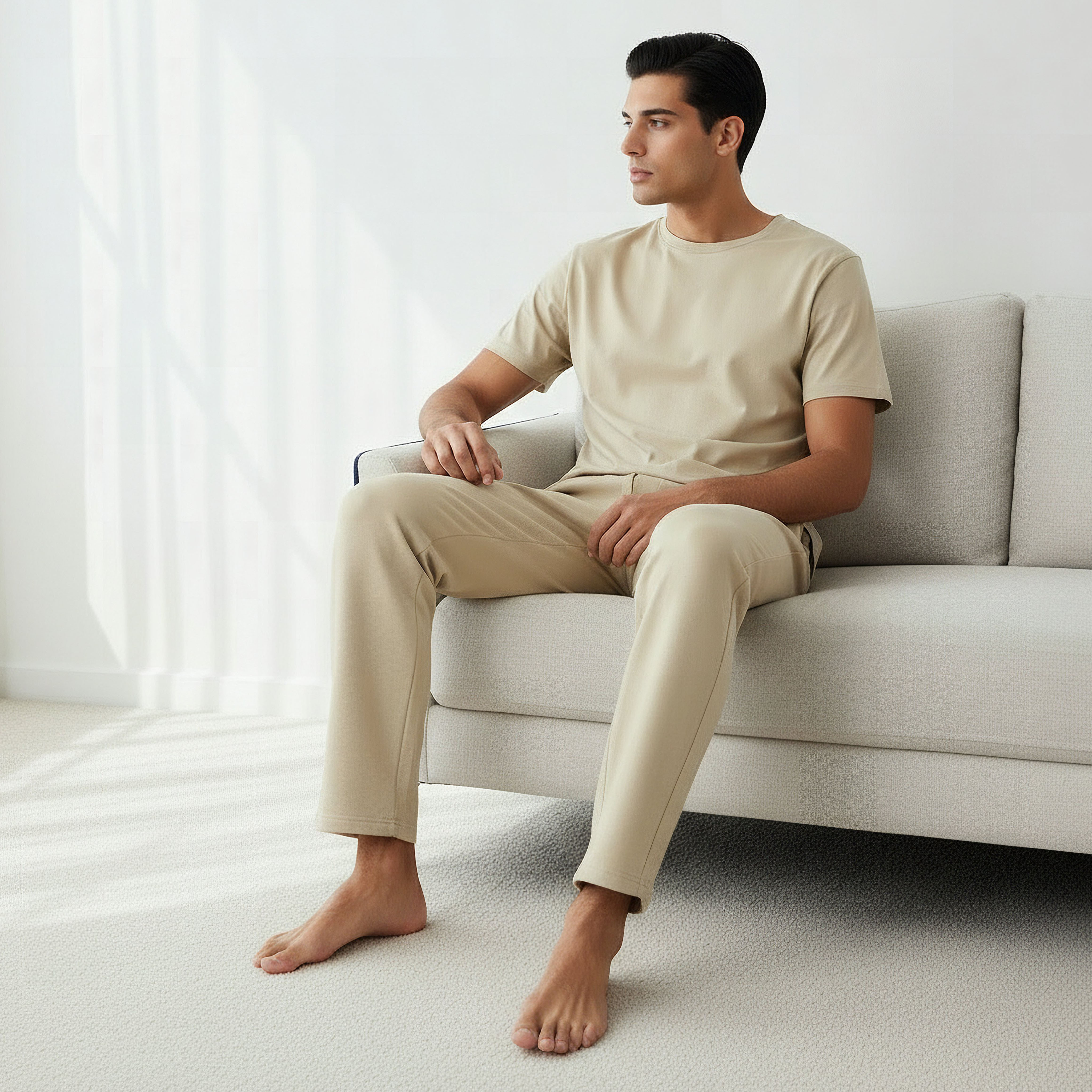 Men Cotton Nightwear Set-men-clothing-nightwear-sets-image-2