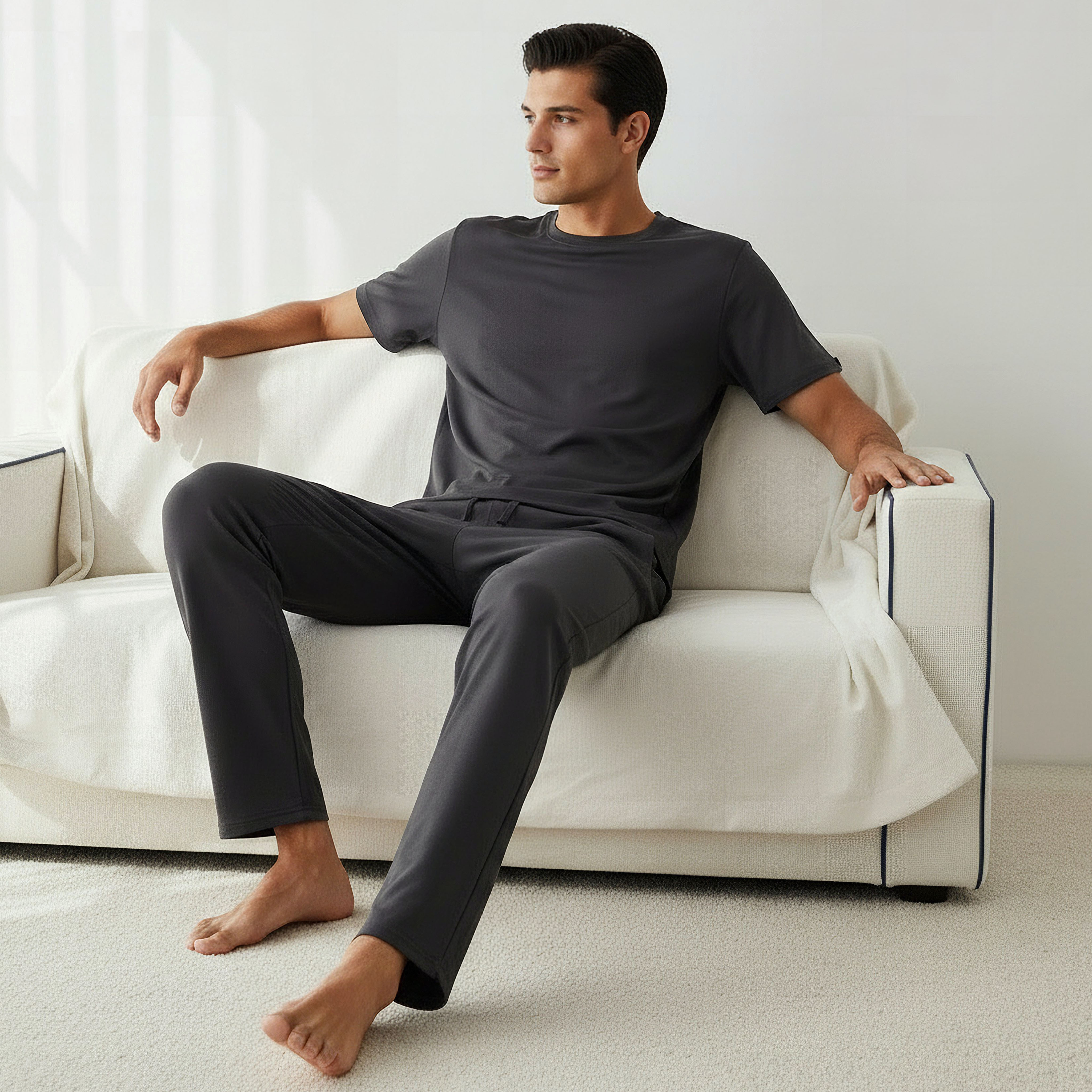 Men Cotton Nightwear Set-men-clothing-nightwear-sets-image-2