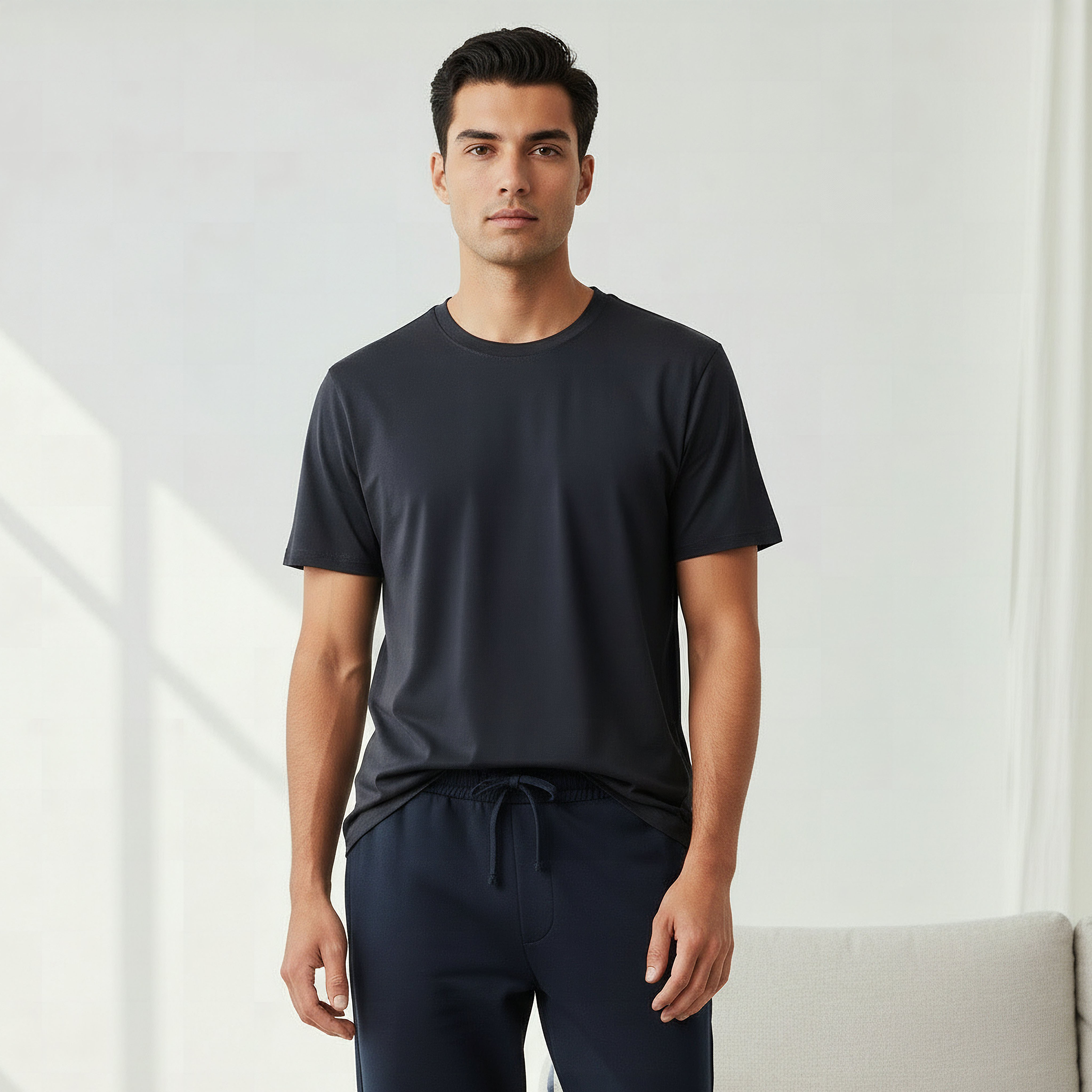 Men Cotton Nightwear Set-men-clothing-nightwear-sets-image-2
