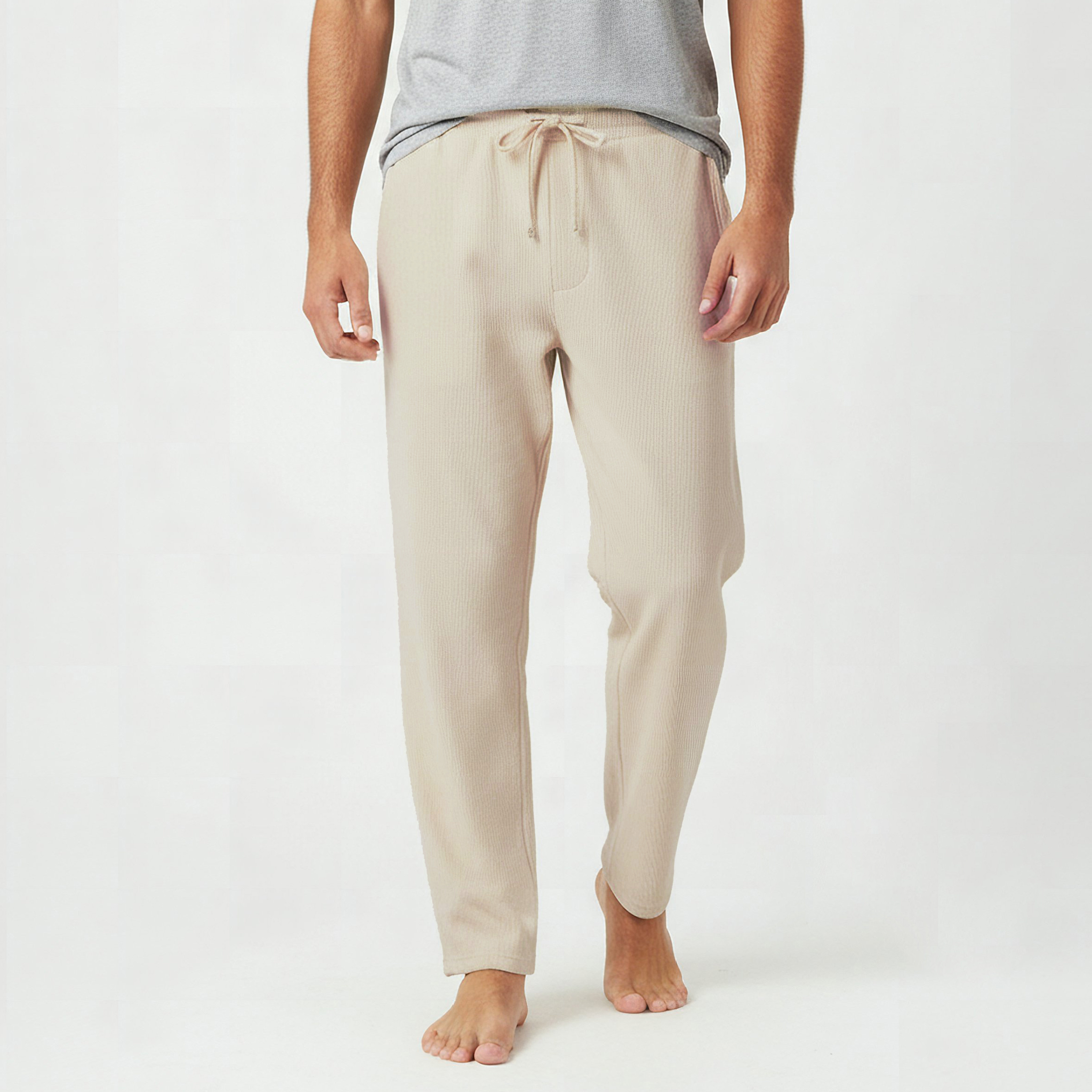 Men Ribbed Pyjama with Pockets-men-clothing-nightwear-pyjamaandshorts-image-1