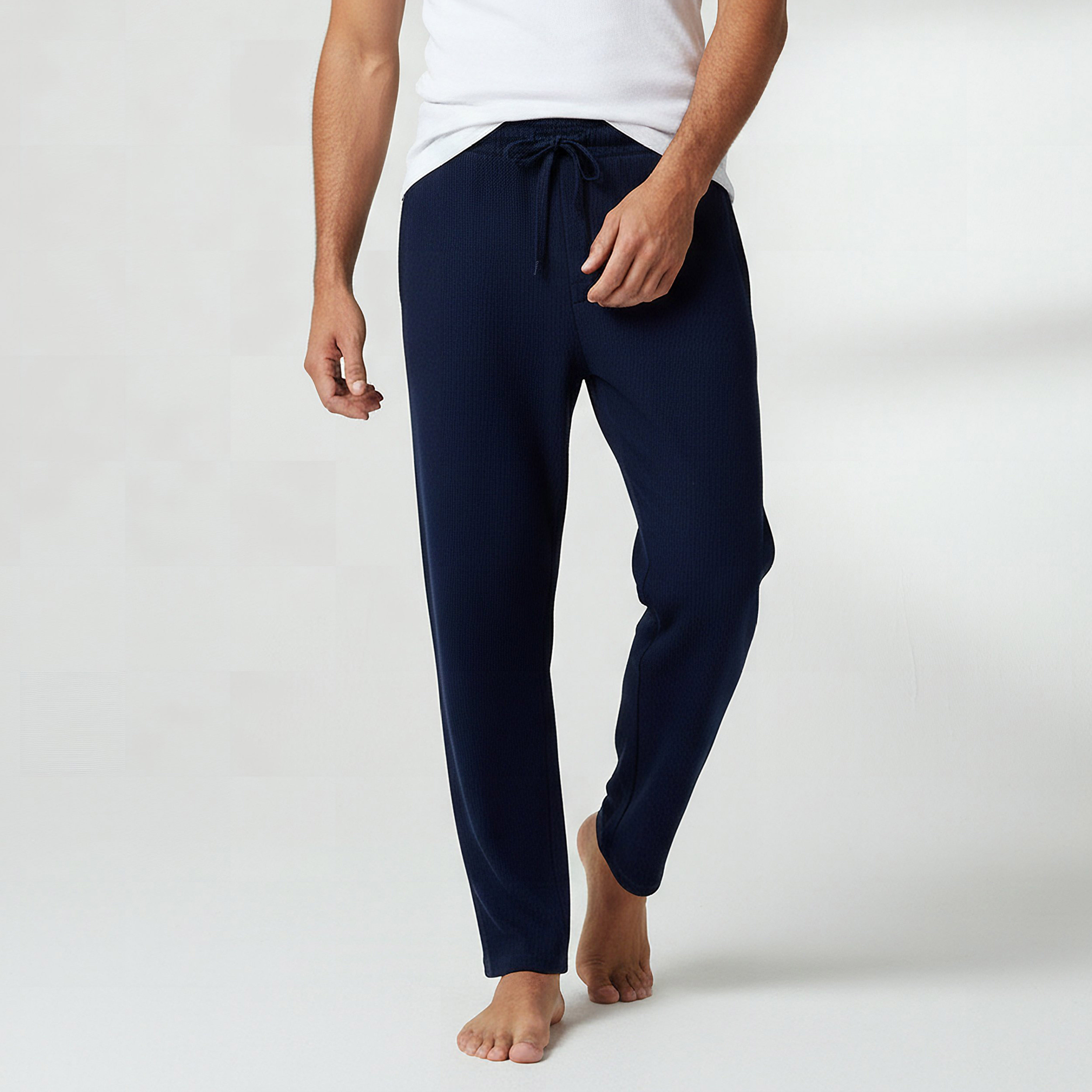 Men Ribbed Pyjama with Pockets-men-clothing-nightwear-pyjamaandshorts-image-1