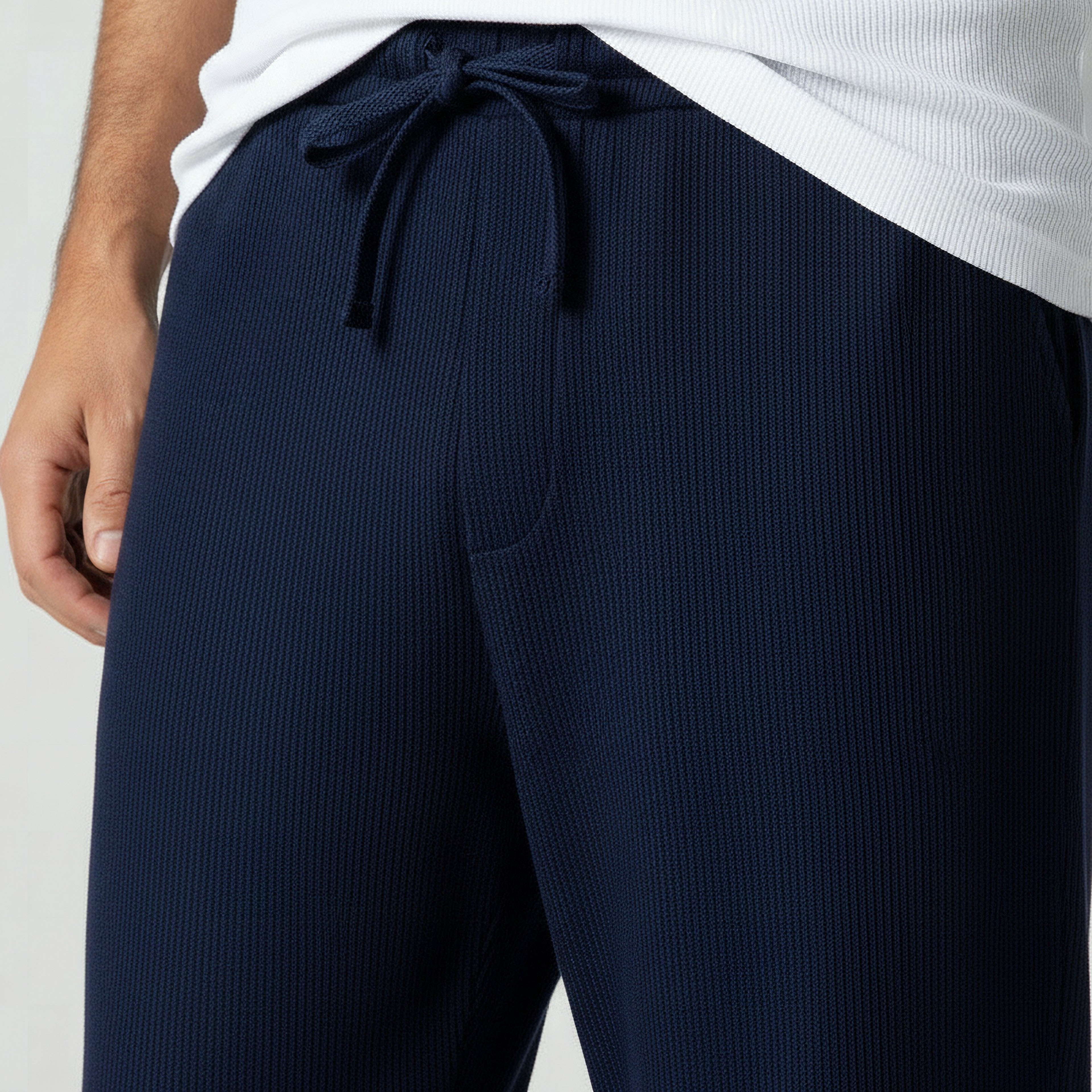 Men Ribbed Pyjama with Pockets-men-clothing-nightwear-pyjamaandshorts-image-4