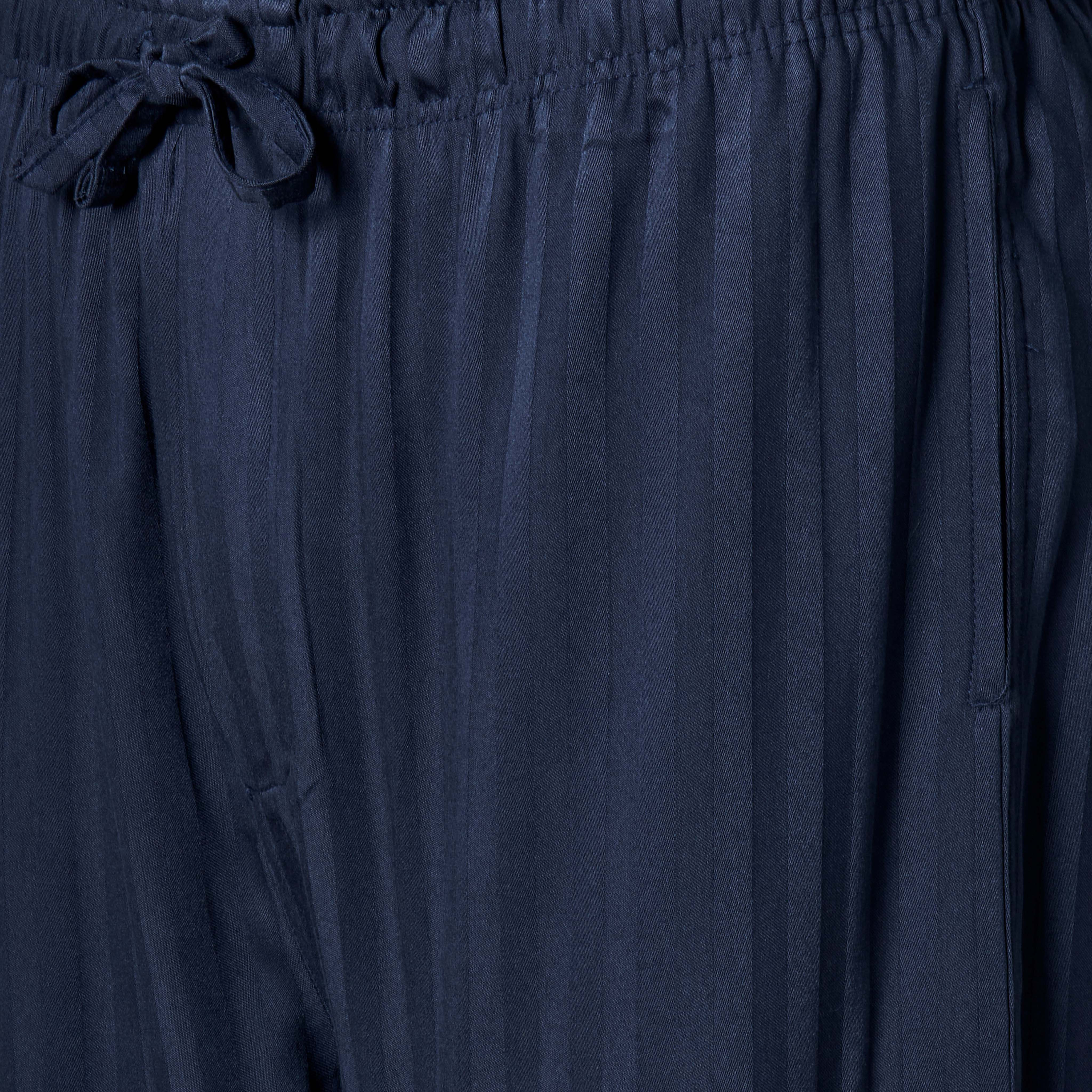 Men Modal Striped Button Front Nightwear Set-men-clothing-nightwear-sets-image-6