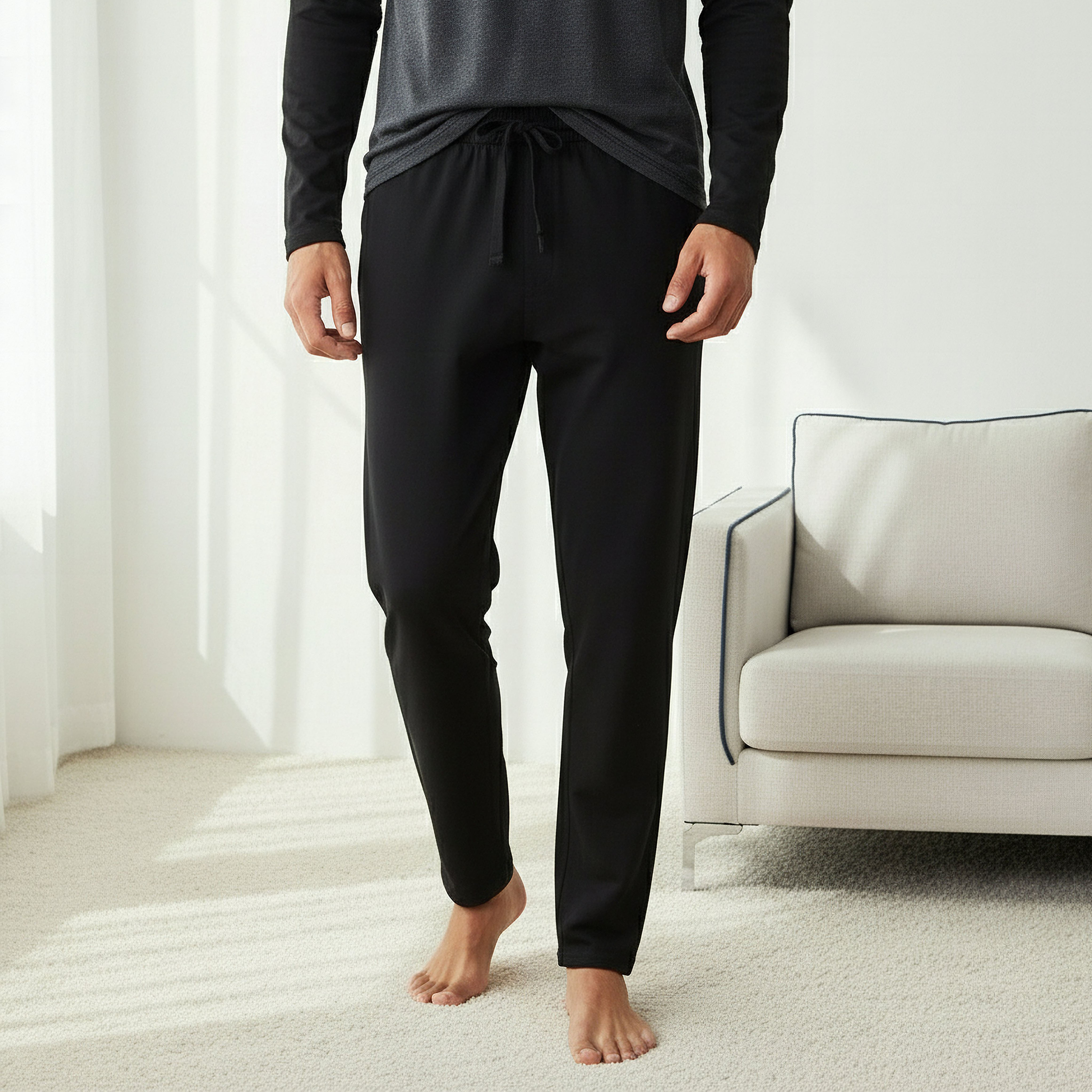 Men Color Block Nightwear Set-men-clothing-nightwear-sets-image-4