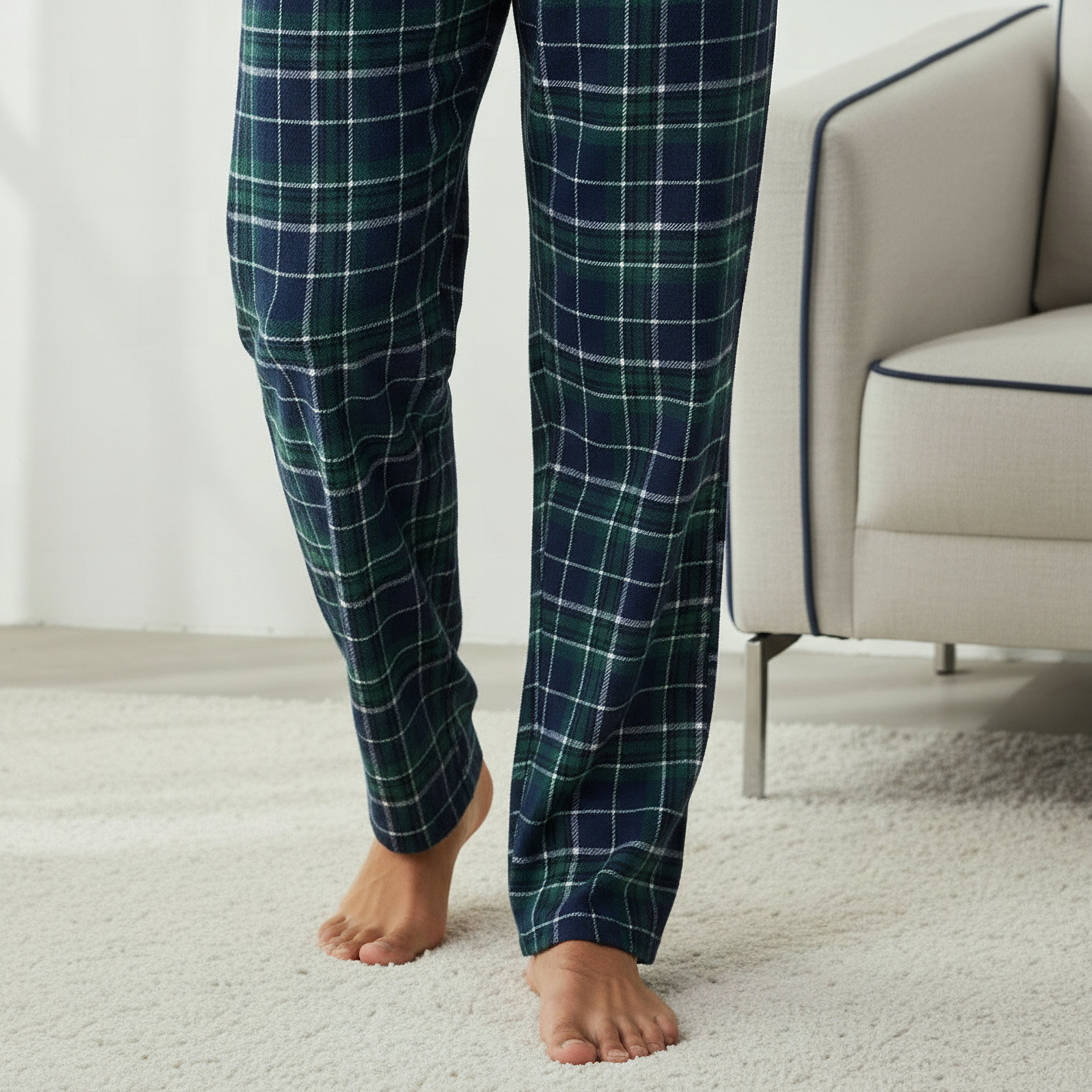 Men Checked Nightwear Set-men-clothing-nightwear-sets-image-6