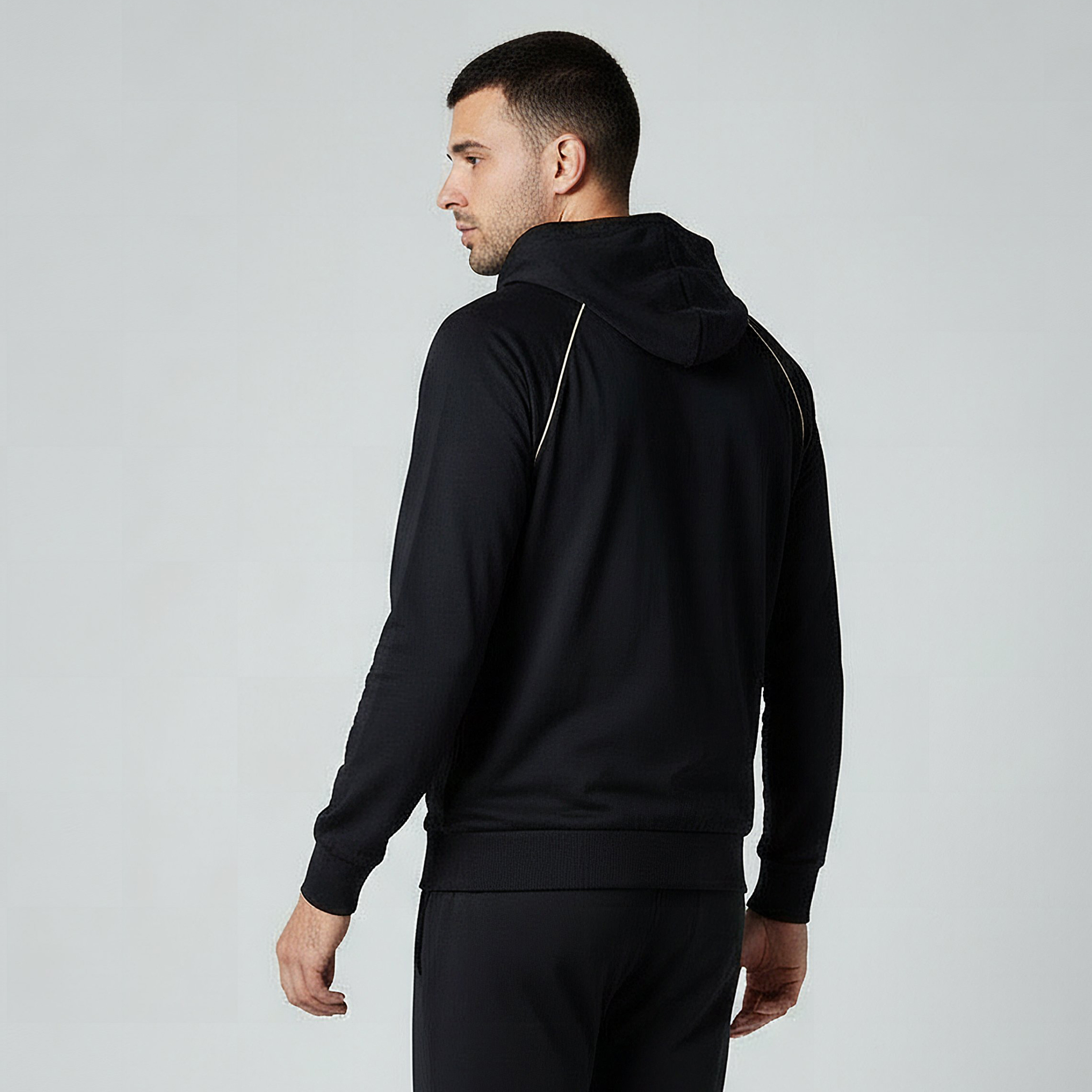 Men Piping Accent Zip Through Hoodie-men-winterwear-hoodiesandsweatshirts-image-3