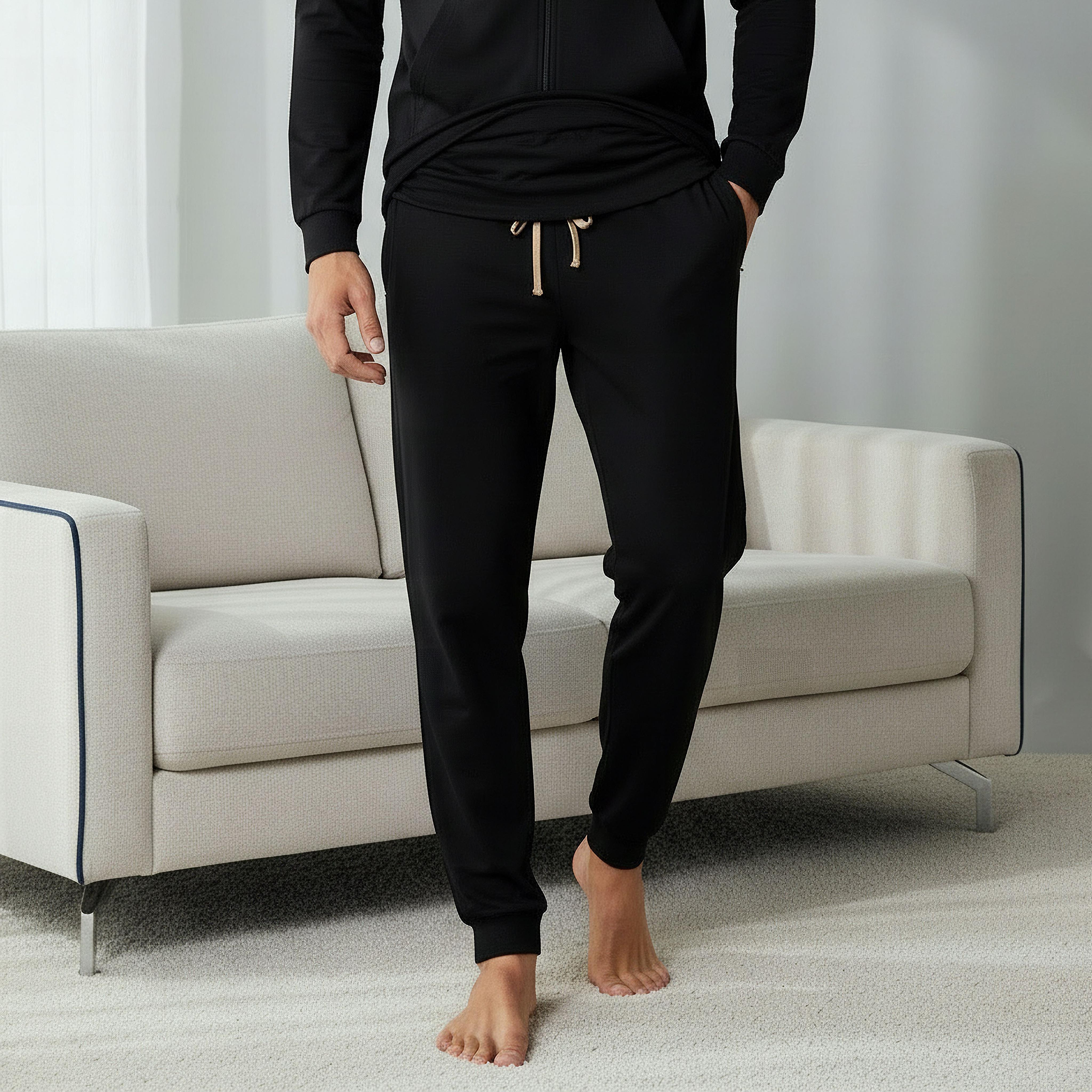 Men Pyjama with Drawstring Closure-men-clothing-nightwear-pyjamaandshorts-image-1
