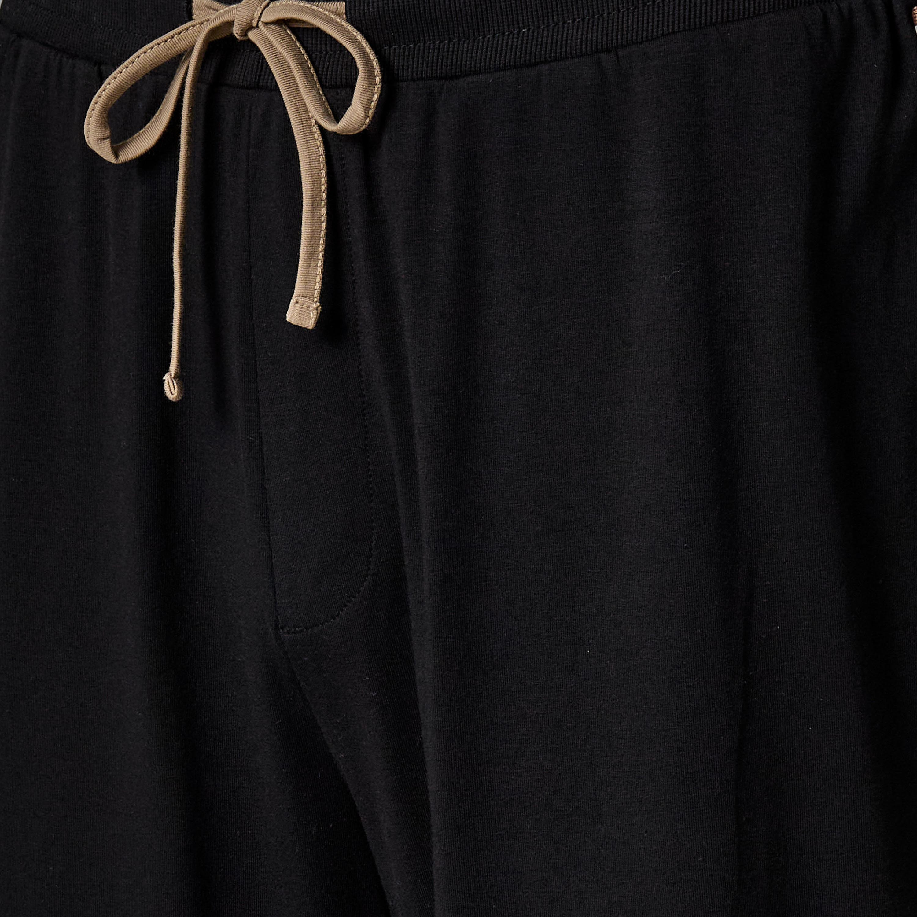 Men Pyjama with Drawstring Closure-men-clothing-nightwear-pyjamaandshorts-image-2
