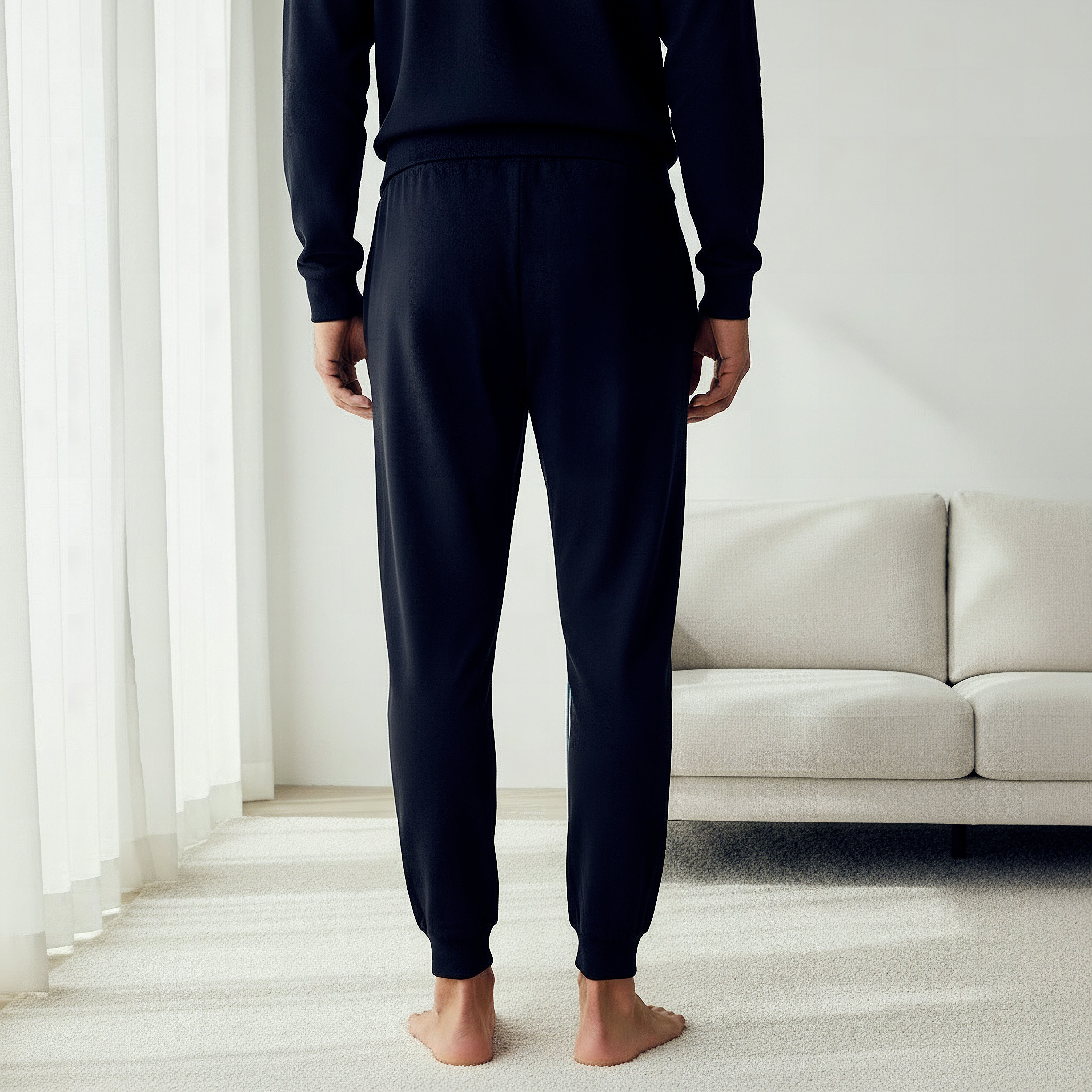 Men Pyjama with Drawstring Closure-men-clothing-nightwear-pyjamaandshorts-image-3