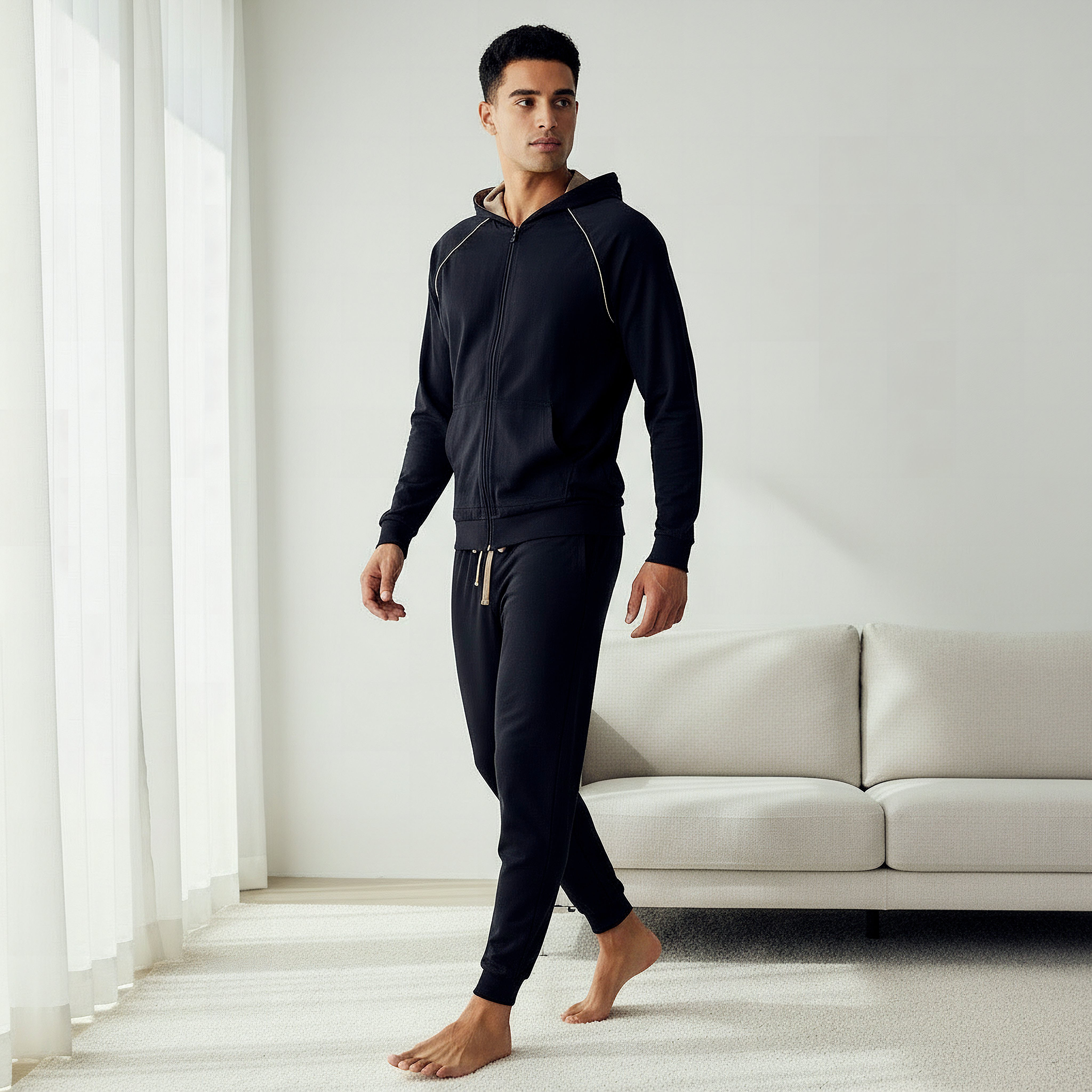 Men Pyjama with Drawstring Closure-men-clothing-nightwear-pyjamaandshorts-image-5