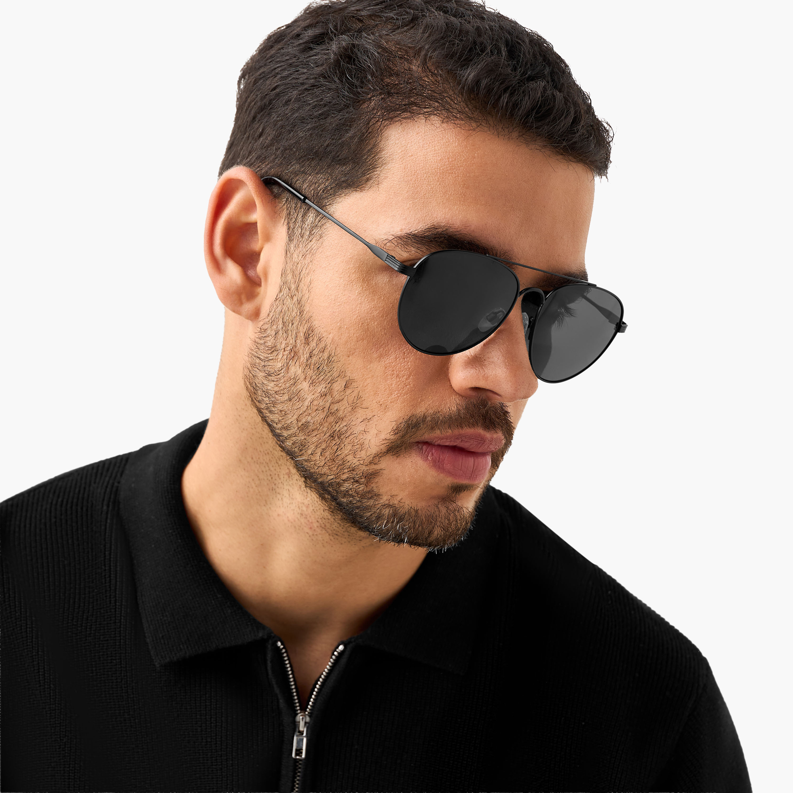 نظارة شمسية بعدسات رمادية للرجال-men-sunglasses-image-2