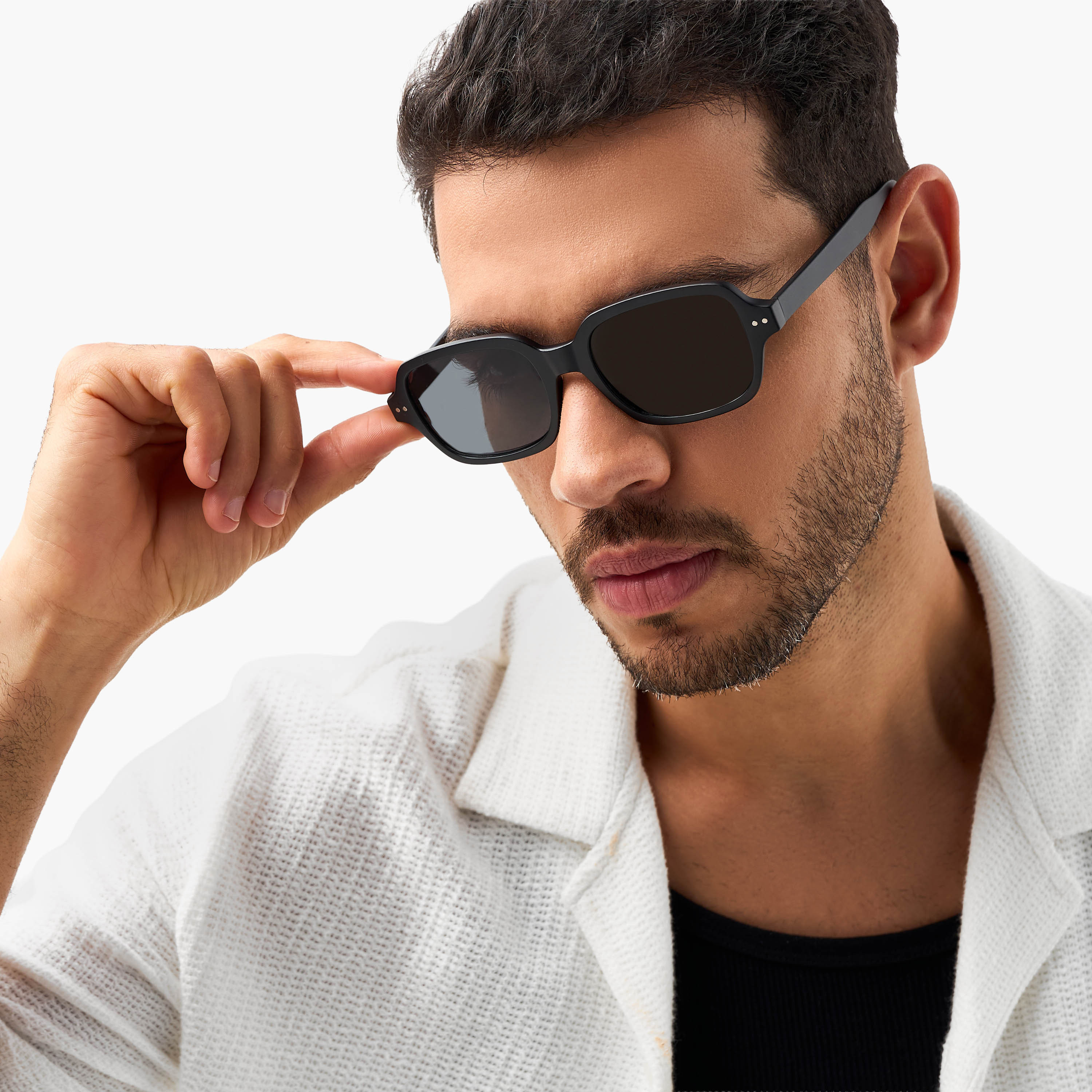 نظارة شمسية بعدسات رمادية للرجال-men-sunglasses-image-2