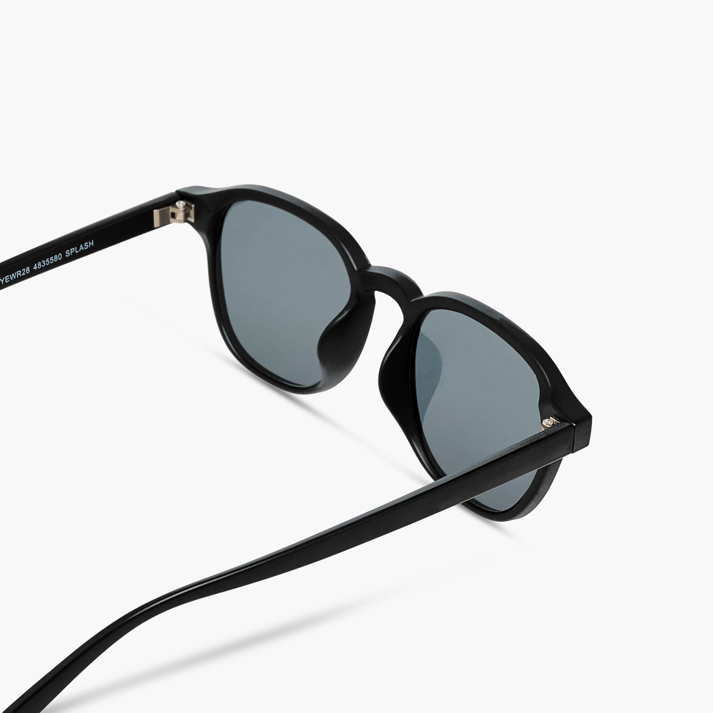 Men Wayfarer Grey Lens Sunglasses-men-sunglasses-image-5