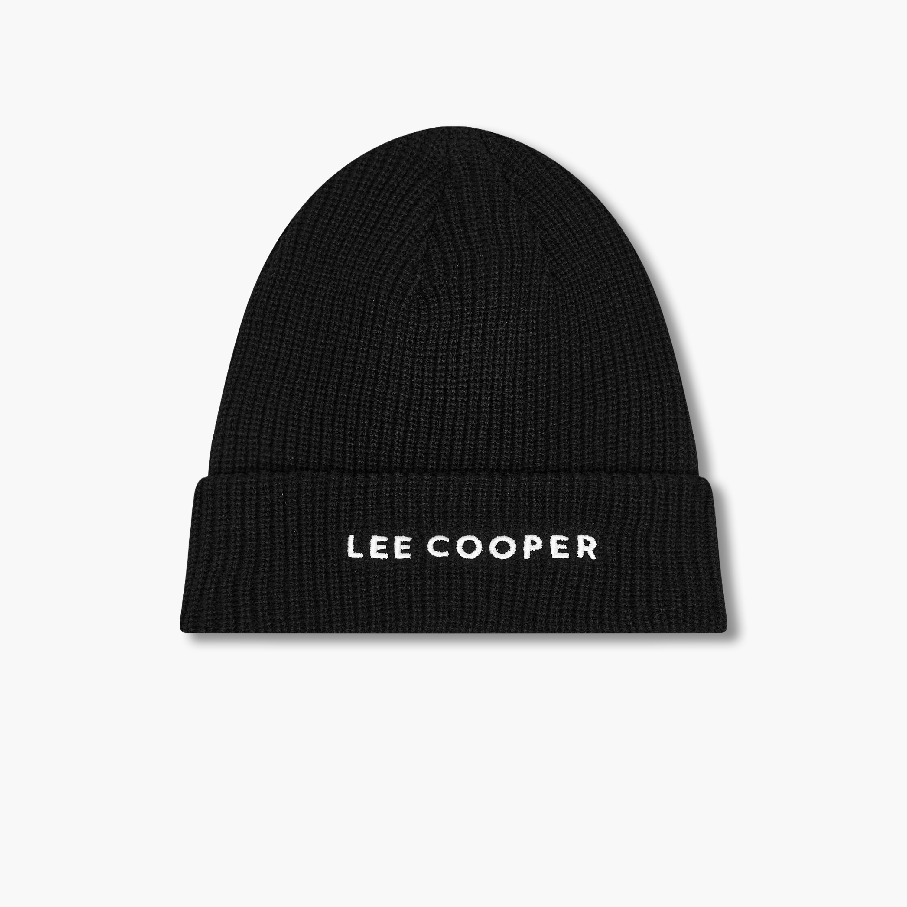 Lee Cooper Men Beanie with Logo Embroidery - Set of 2-men-caps-image-4