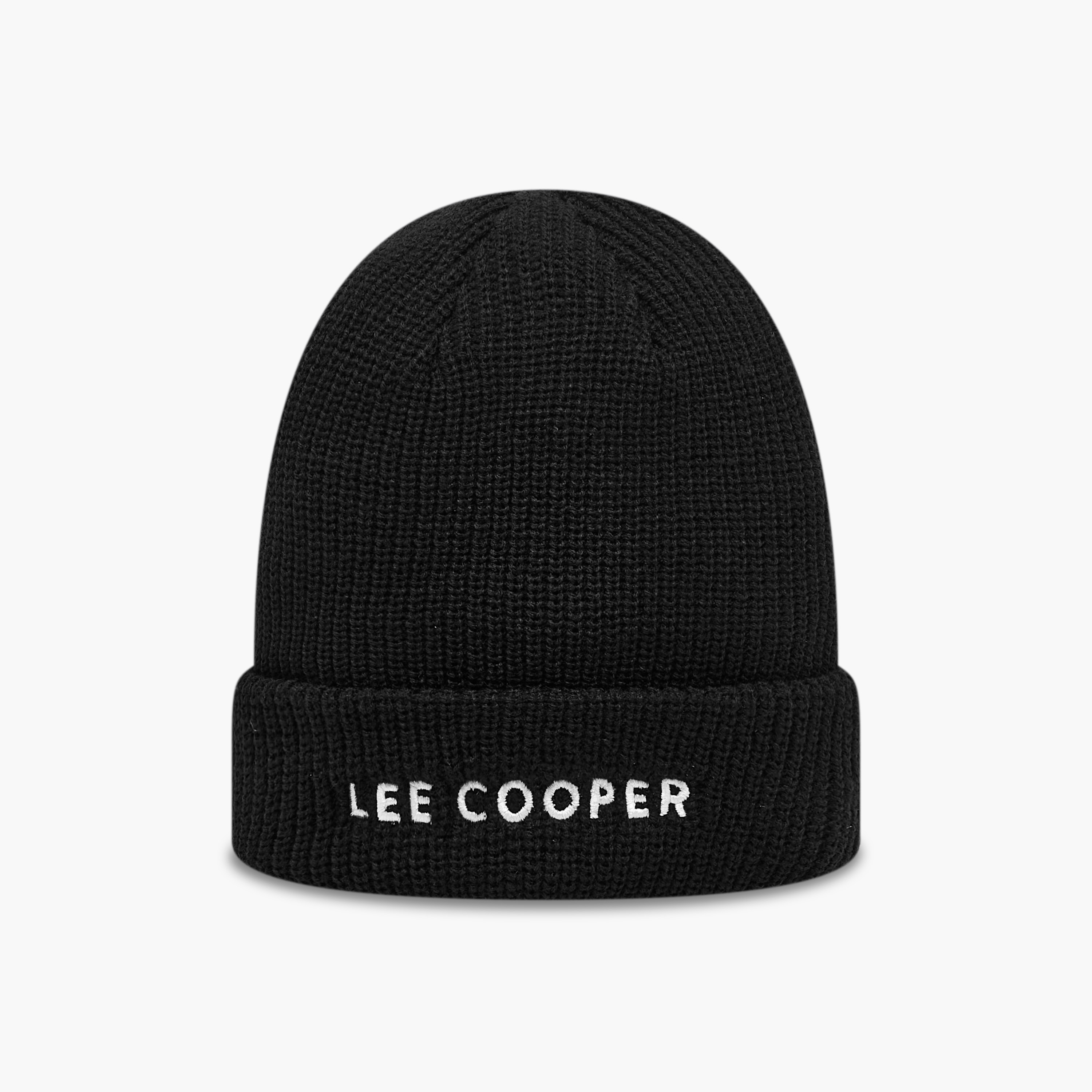 Lee Cooper Men Beanie with Logo Embroidery - Set of 2-men-caps-image-7