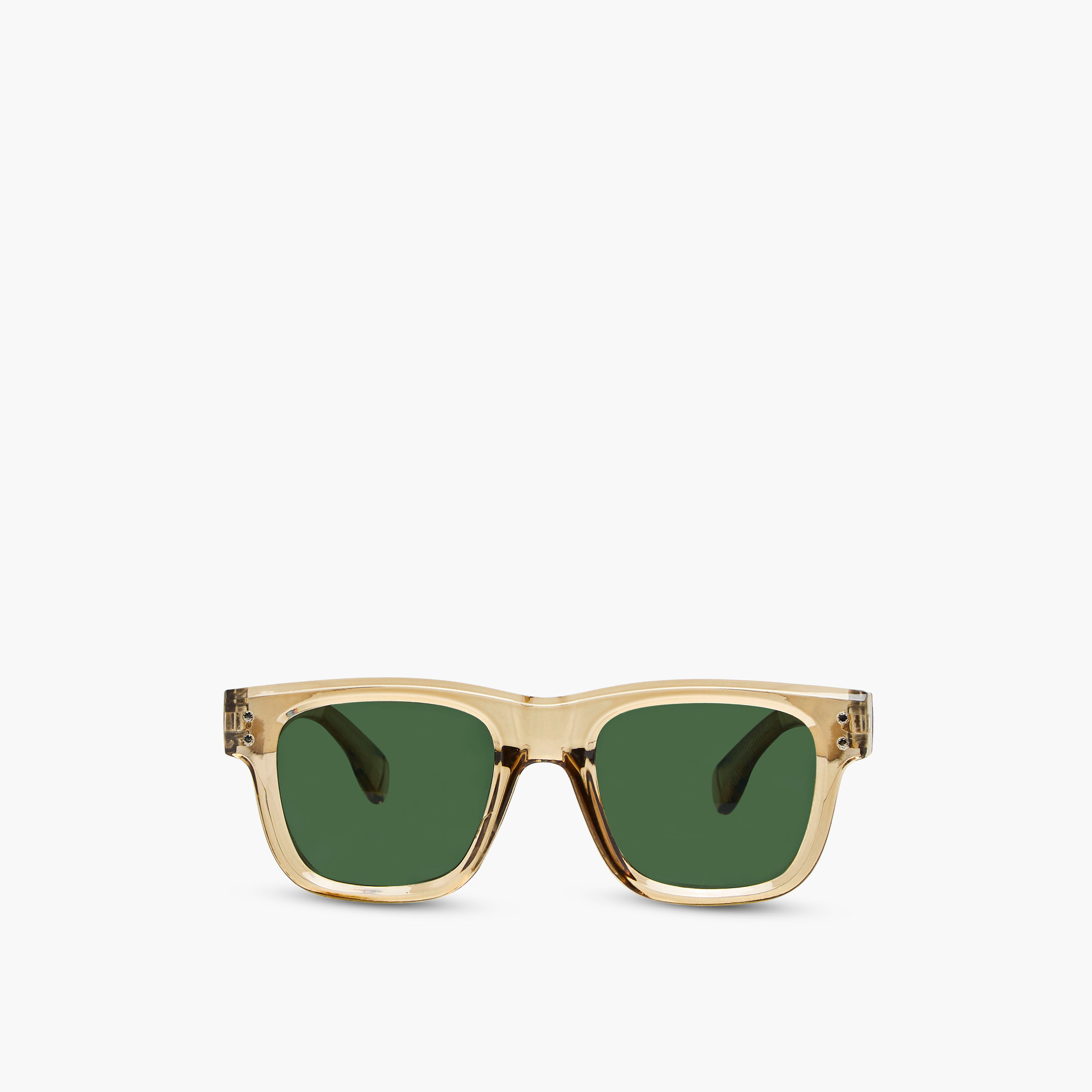 Men Wayfarer Green Lens Sunglasses-men-sunglasses-image-3