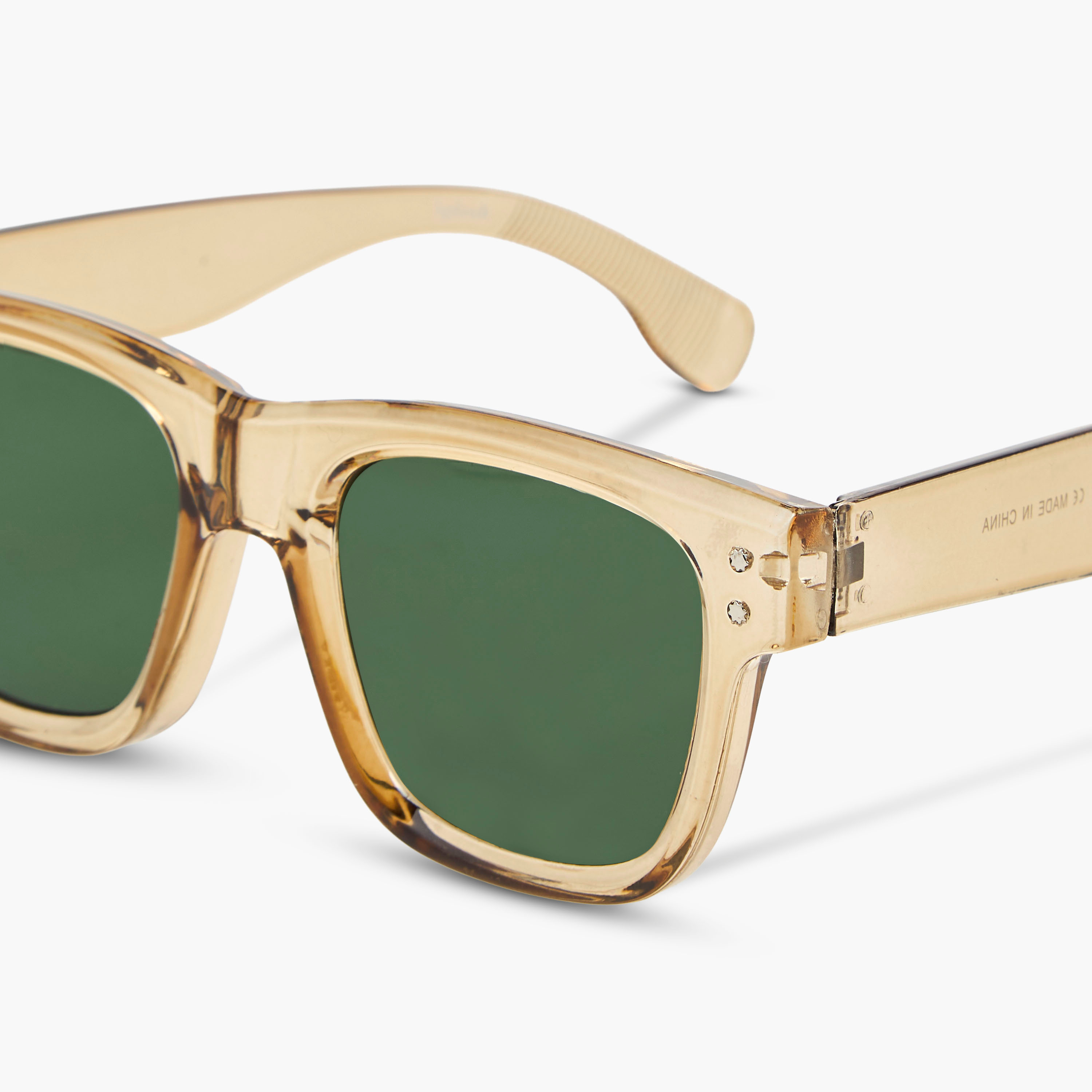 Men Wayfarer Green Lens Sunglasses-men-sunglasses-image-6