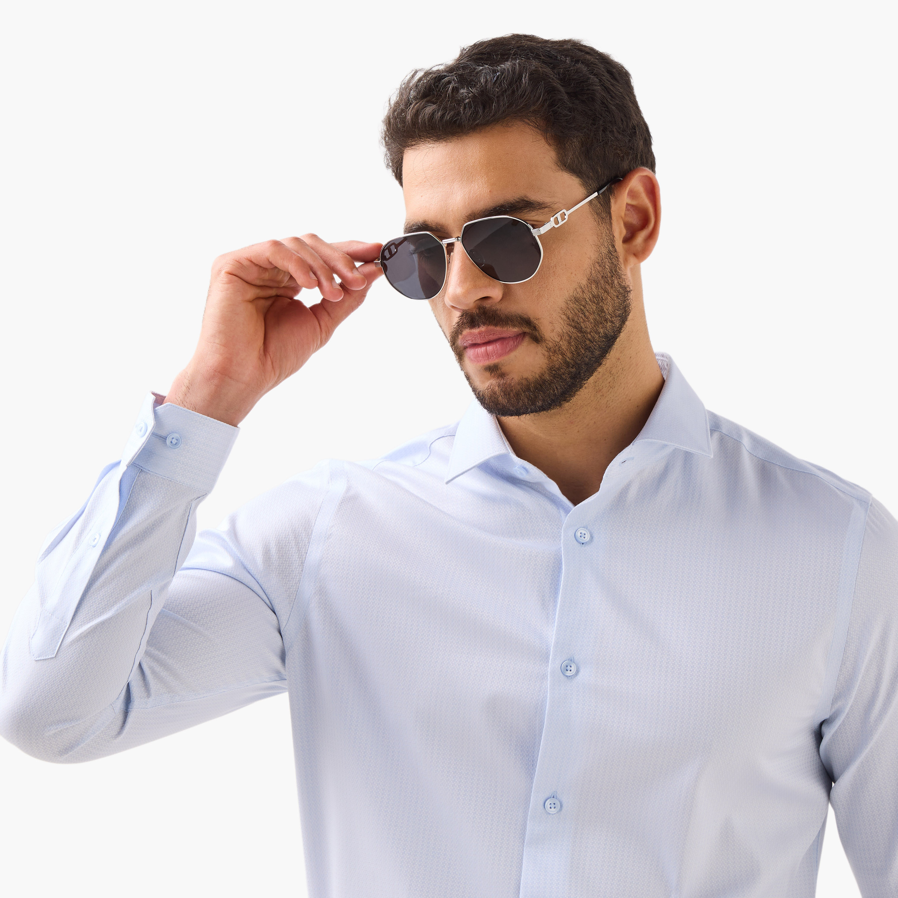 نظارة شمسية بعدسات رمادية للرجال-men-sunglasses-image-2