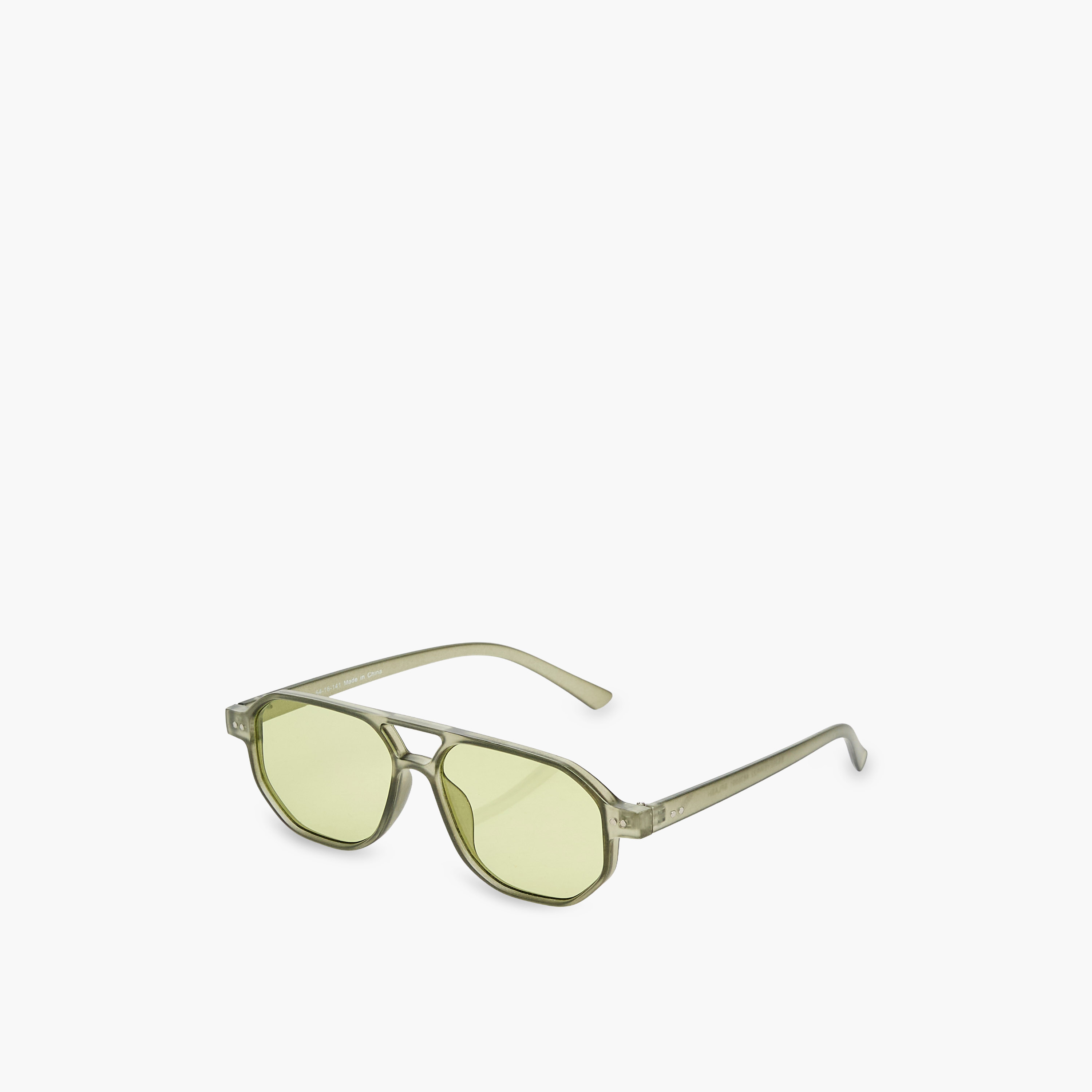 Men Green Lens Sunglasses-men-sunglasses-image-1
