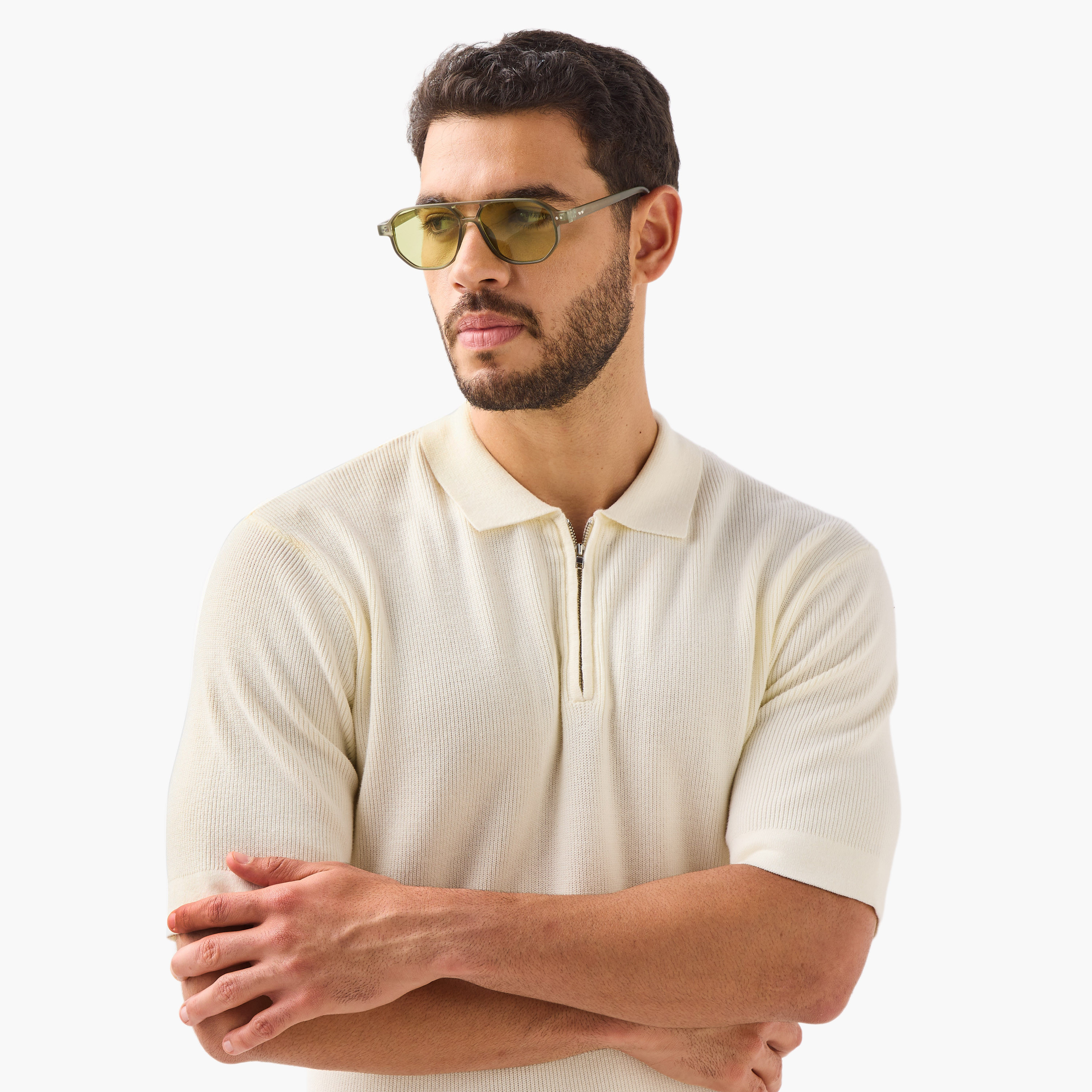 Men Green Lens Sunglasses-men-sunglasses-image-2