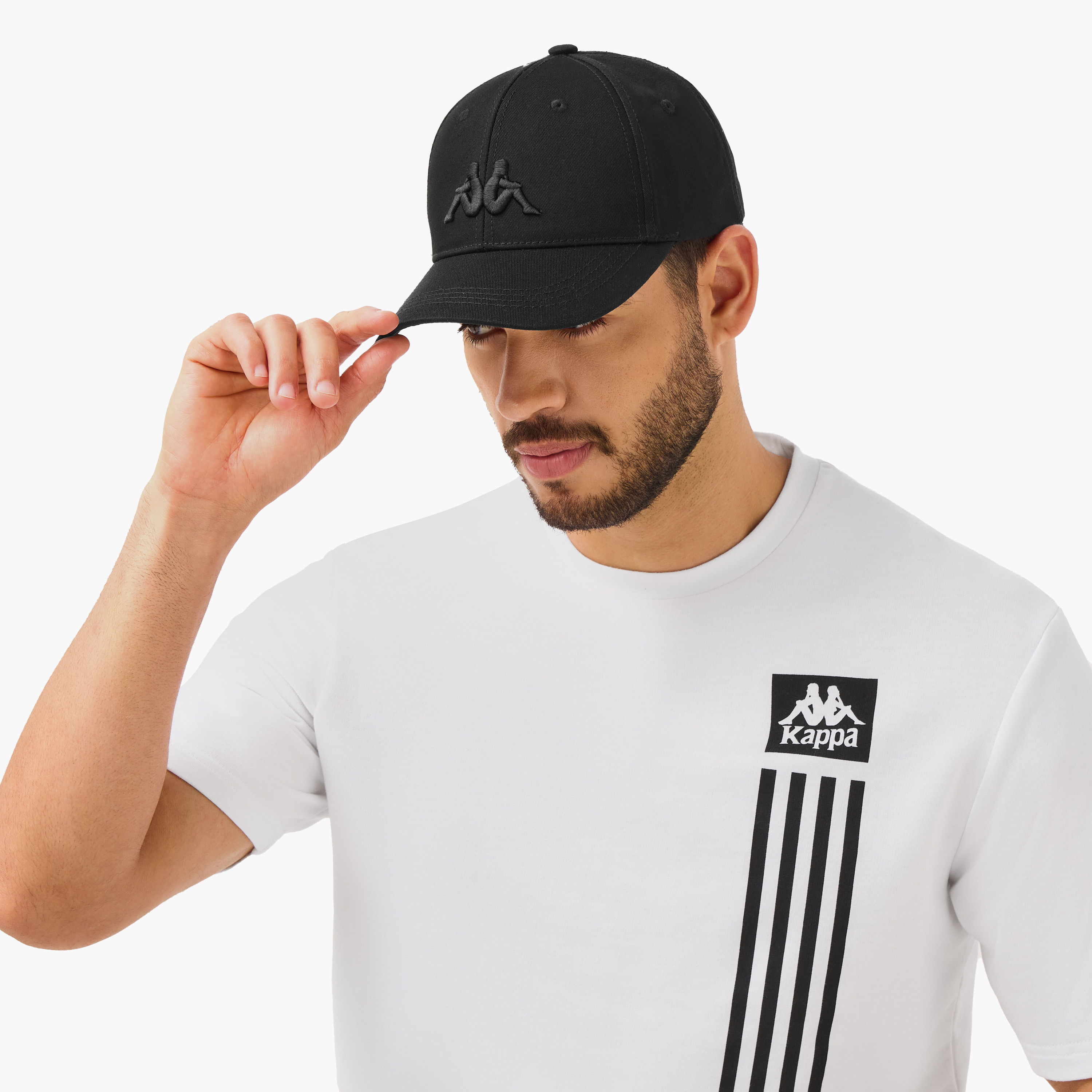 Kappa Men Cap with Buckled Strap Closure-men-caps-image-2
