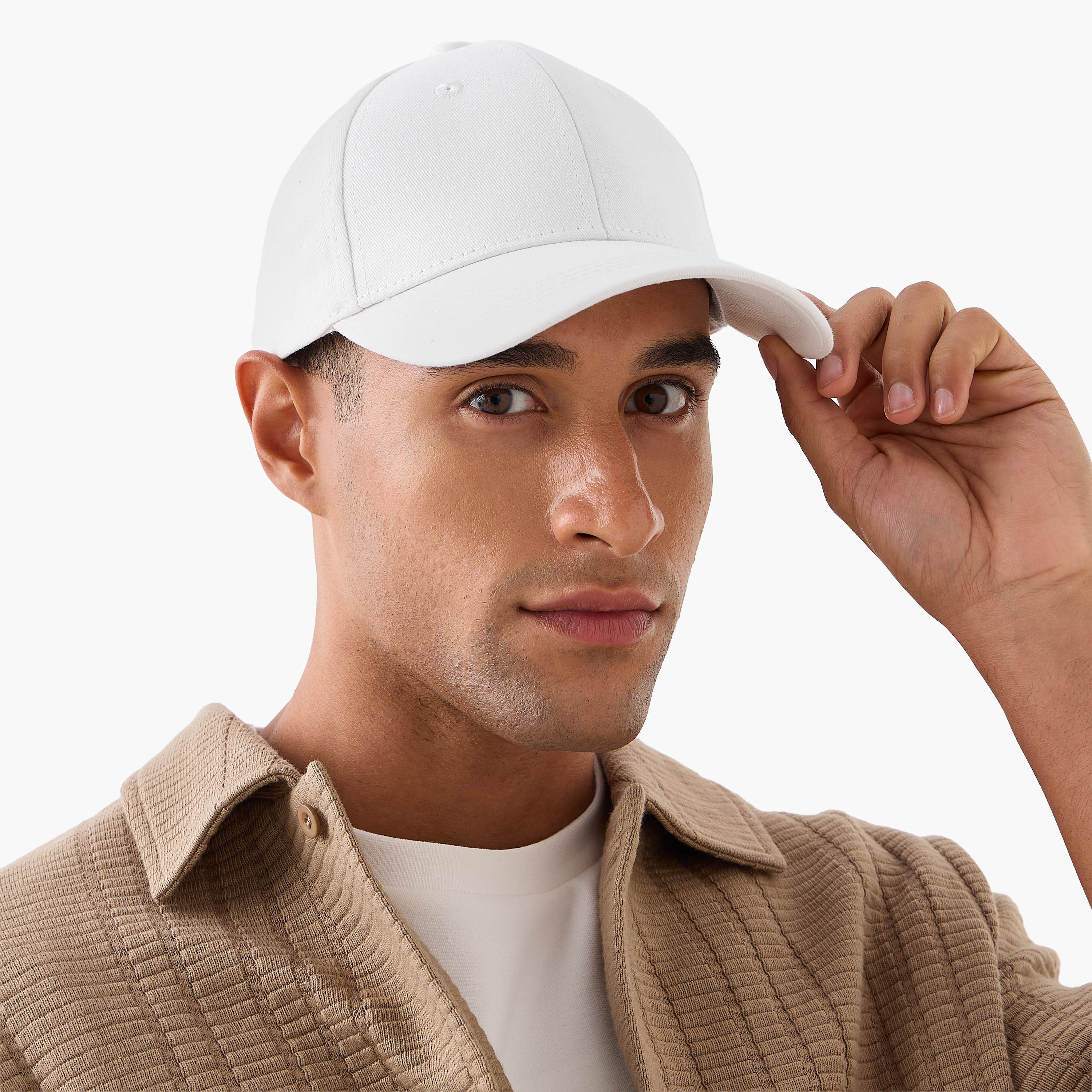 Men Cap with Buckled Strap Closure-men-caps-image-2